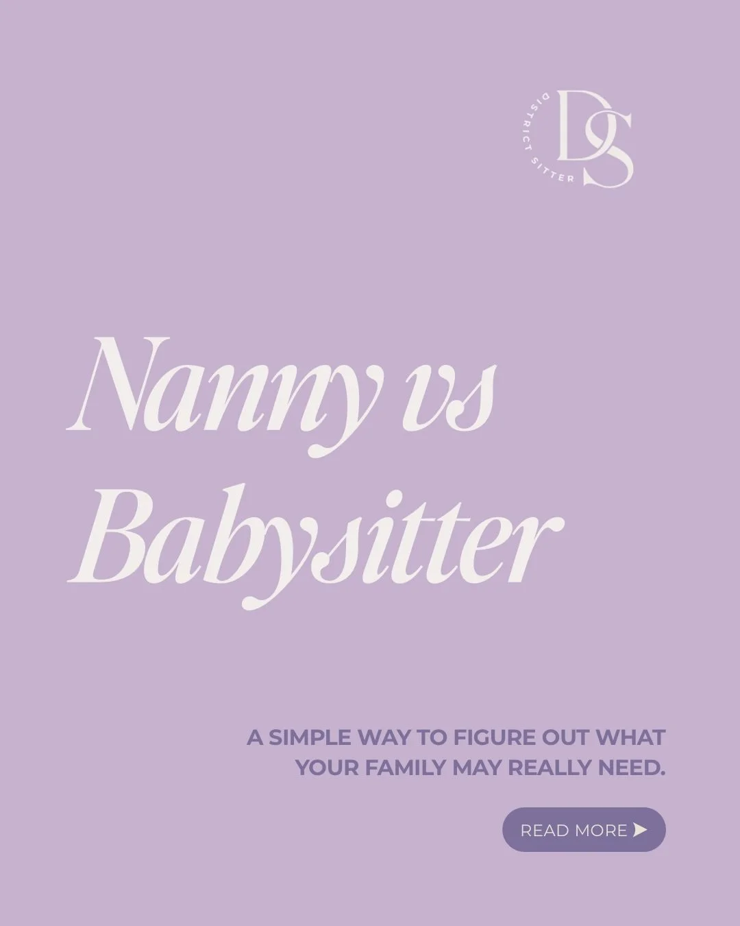 A lot of parents ask, &ldquo;Do we need a nanny or a babysitter?&rdquo; and the answer really comes down to what your days look like right now.

A nanny offers steady, consistent support and becomes part of your child&rsquo;s everyday world.

A babys