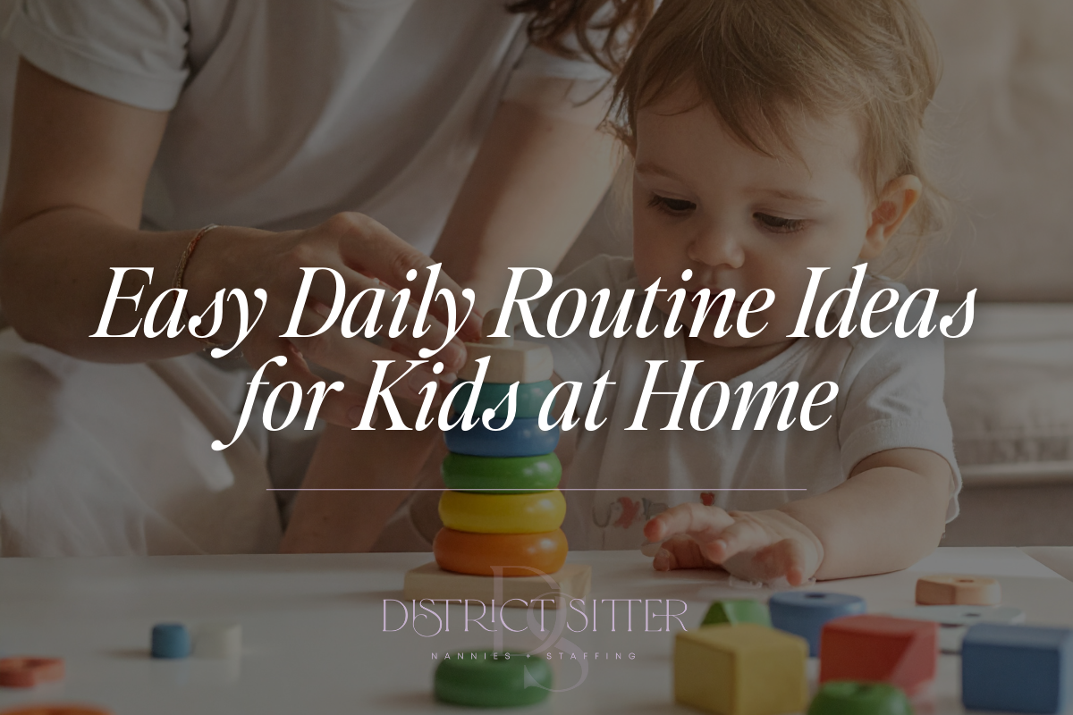 How to Make a Daily Routine for Kids at Home