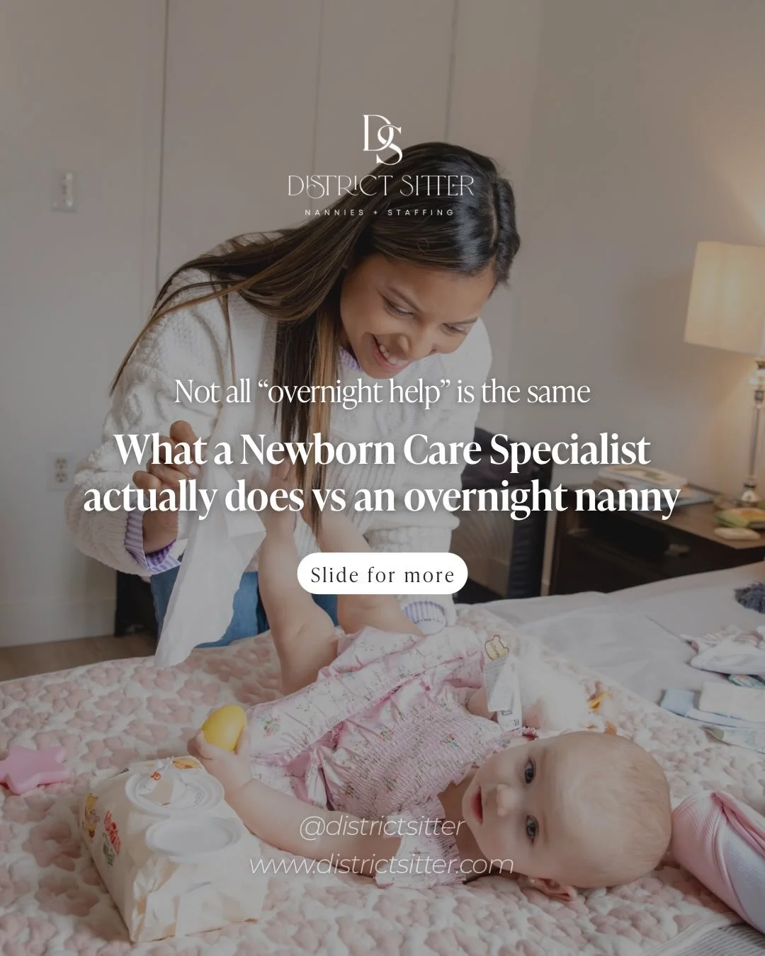 These roles can sound interchangeable, but they function very differently once you&rsquo;re actually in the newborn stage.

One is there to support what you already know.
The other is there to guide you while everything is still new.

And when you&rs