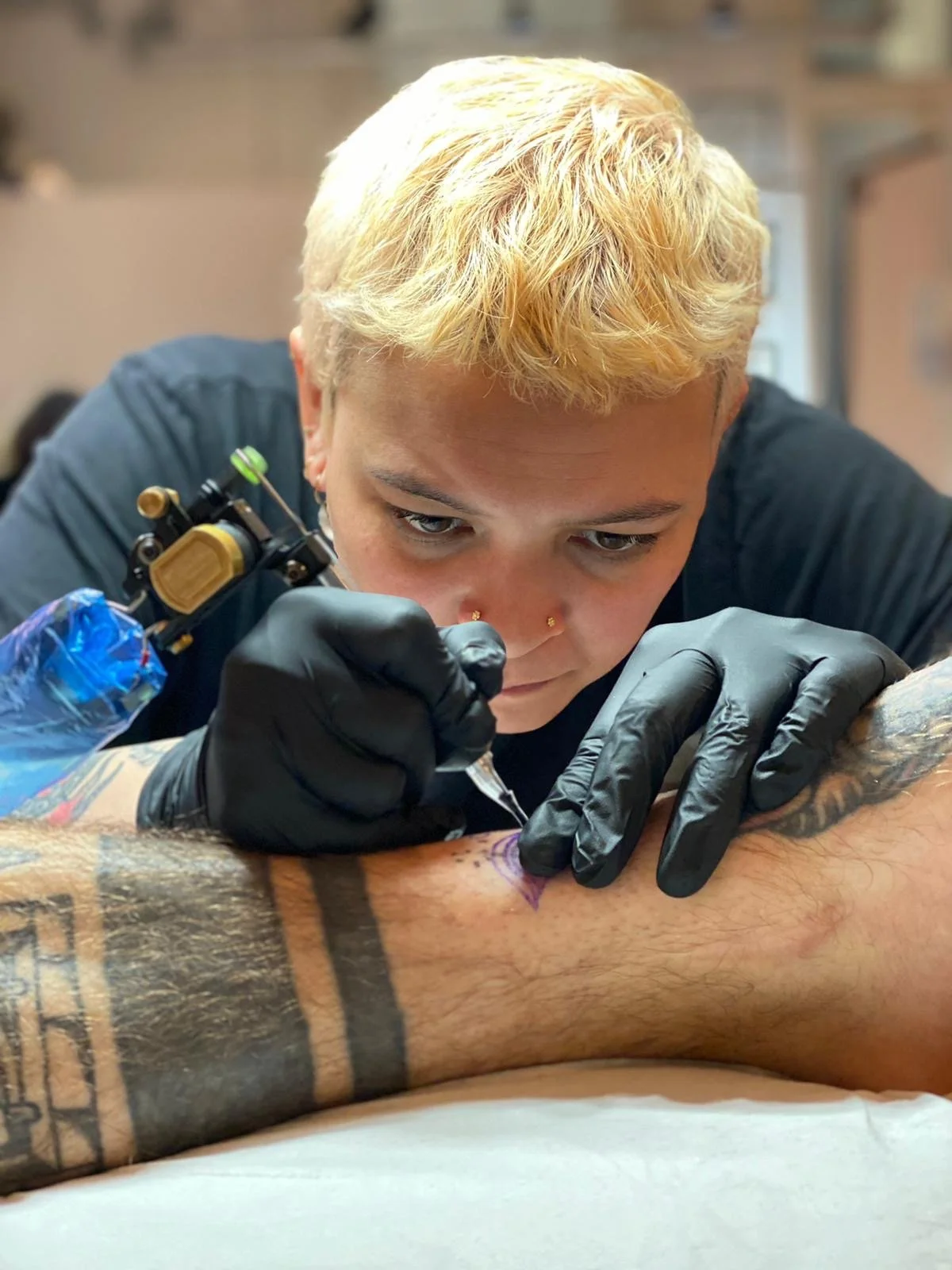tattoo apprenticeship eerste tattoo