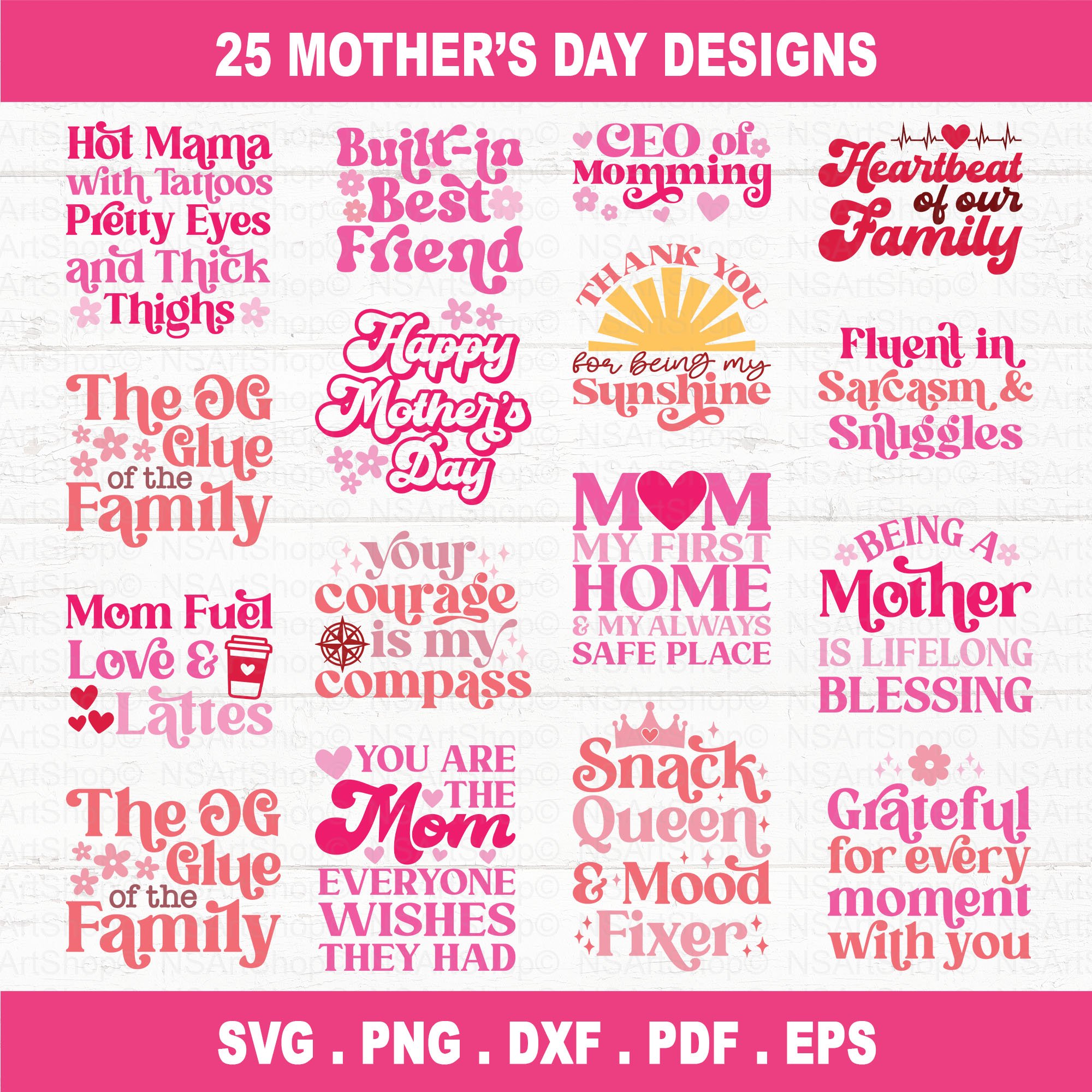 Mother's Day SVG Bundle