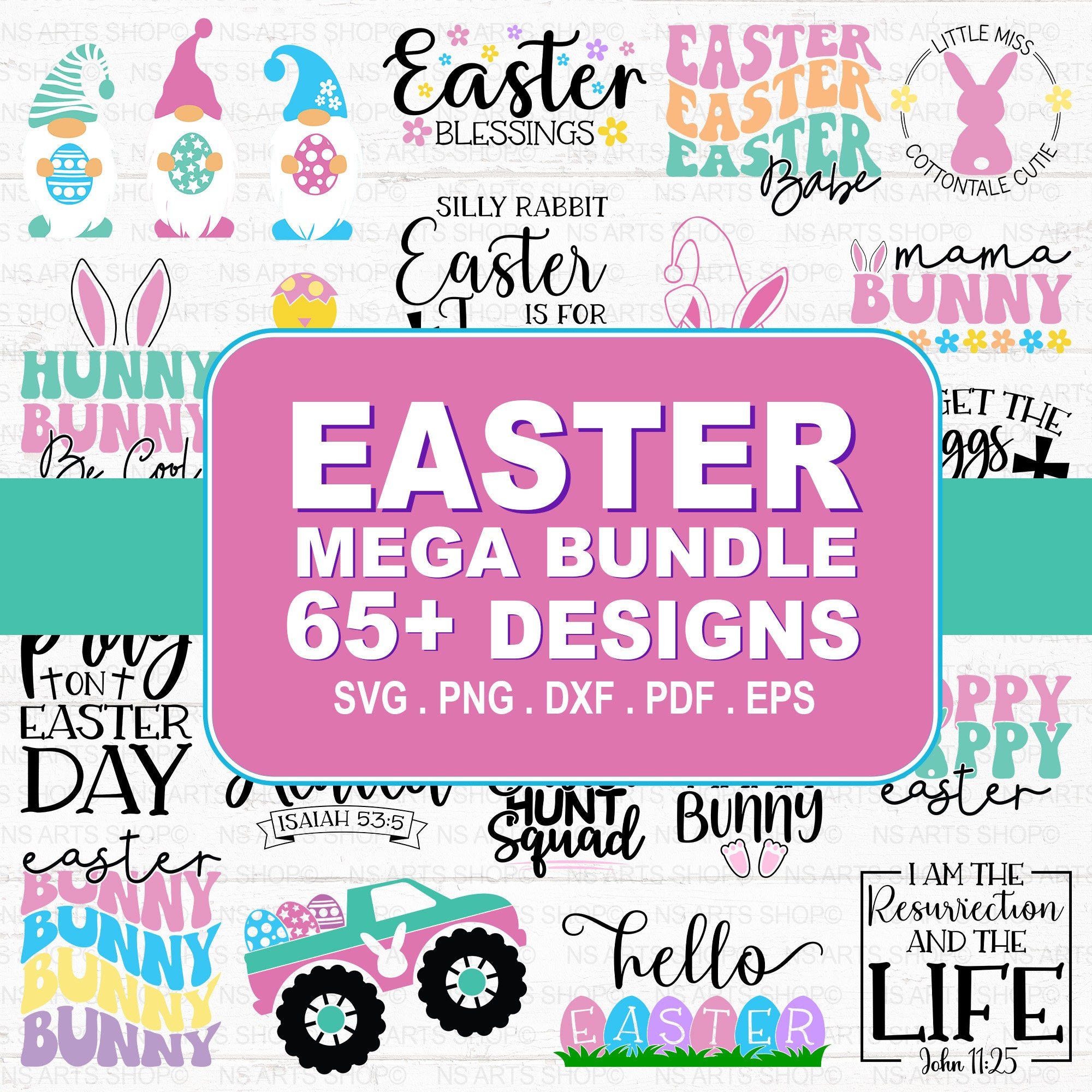 Easter SVG Mega Bundle