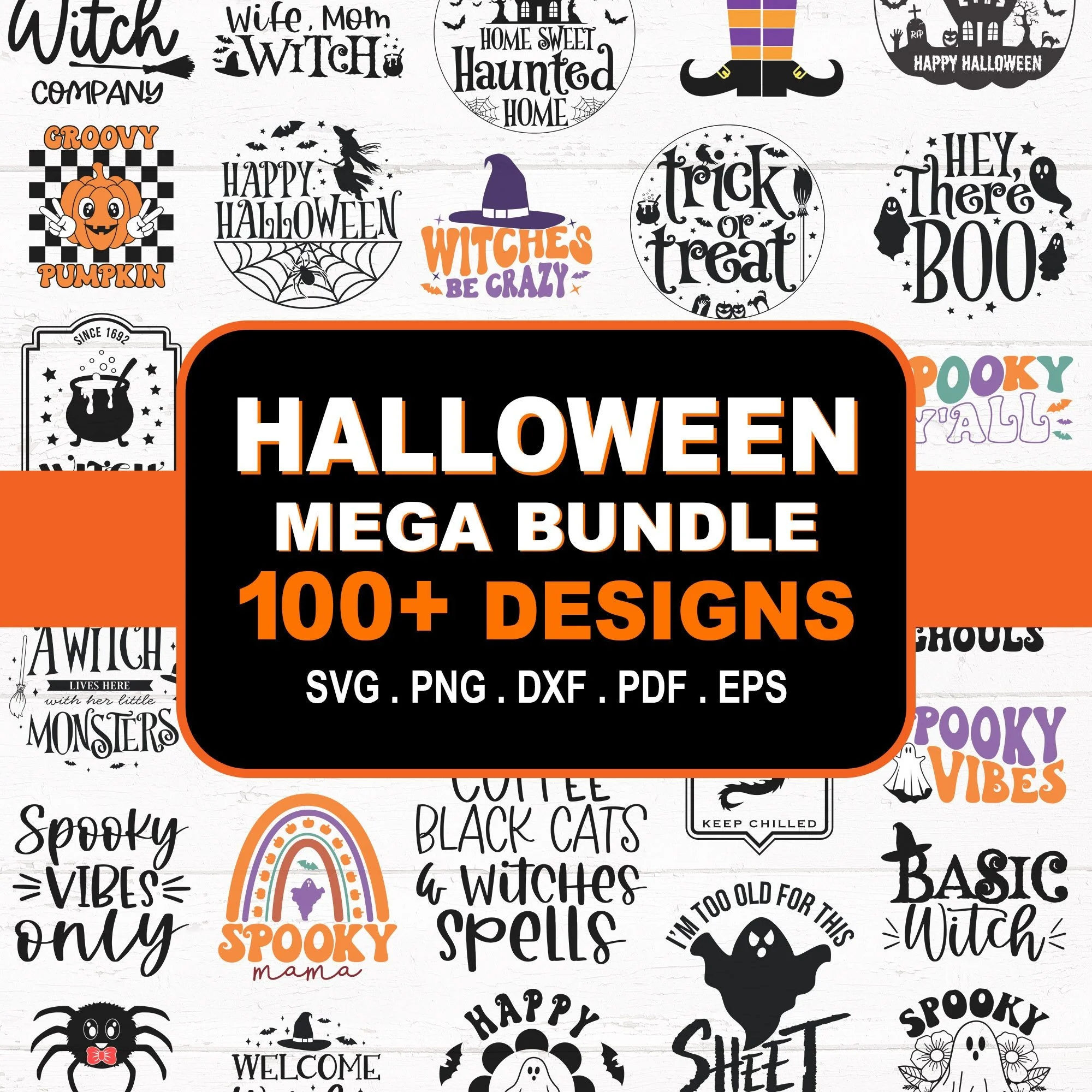 Halloween SVG Mega Bundle