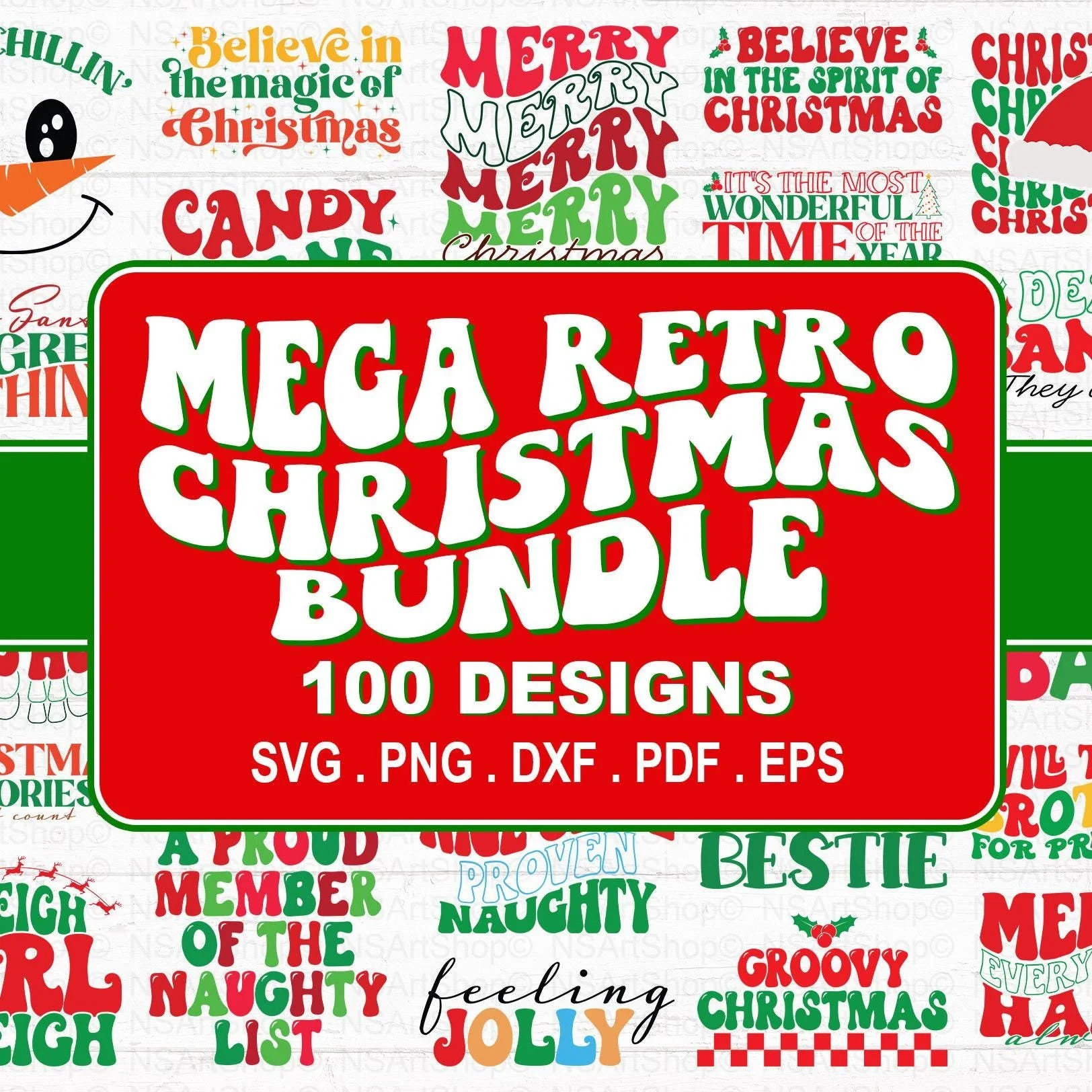 Christmas SVG Mega Bundle