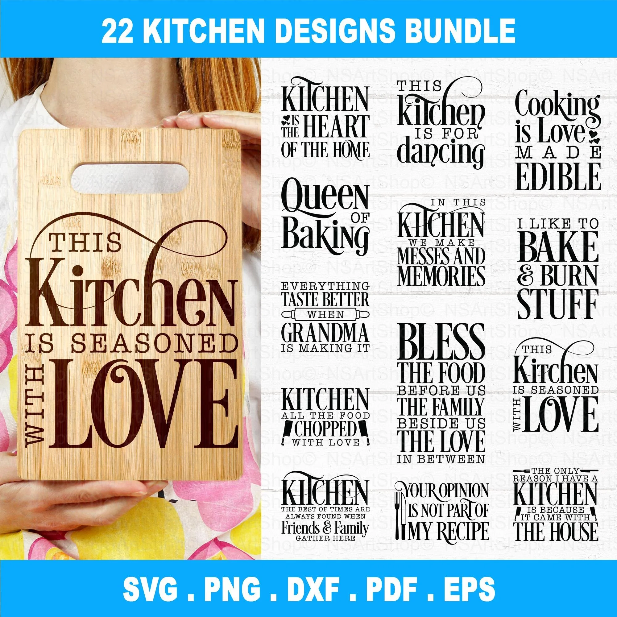 Kitchen SVG Bundle