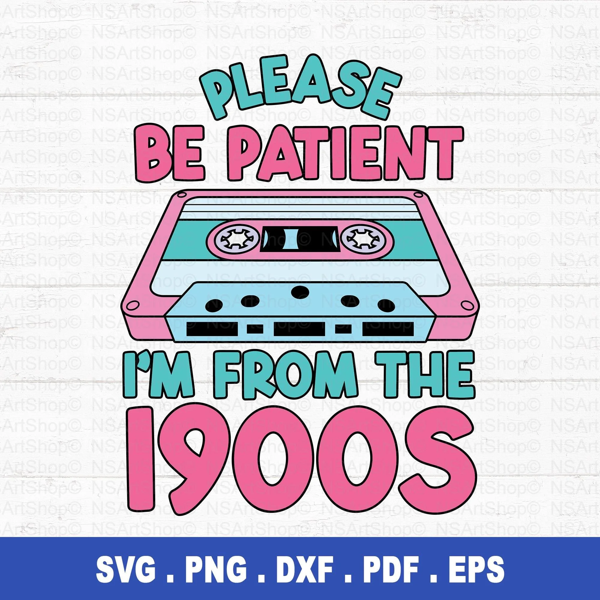 Please Be Patient with Me SVG PNG