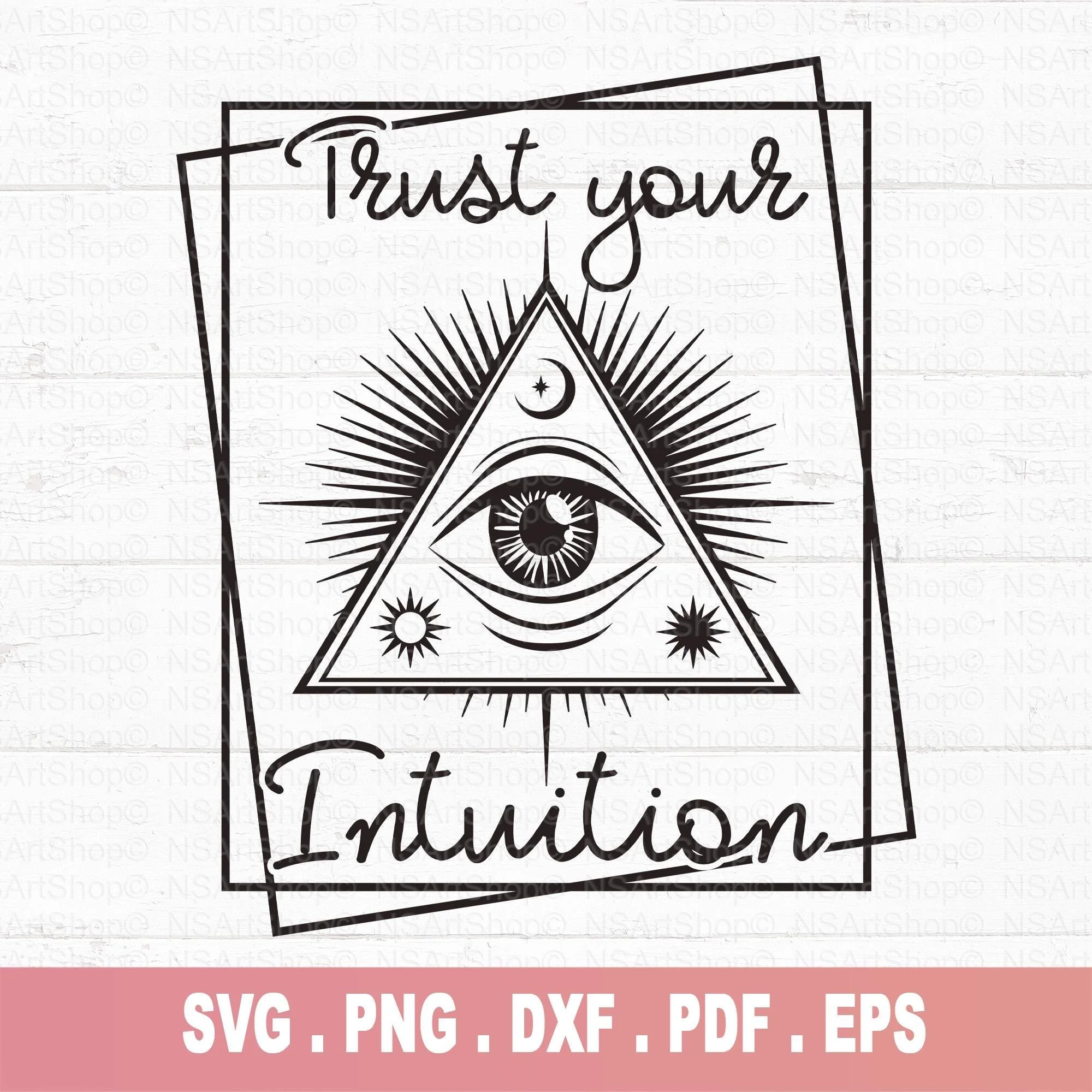 Trust Your Intuition SVG