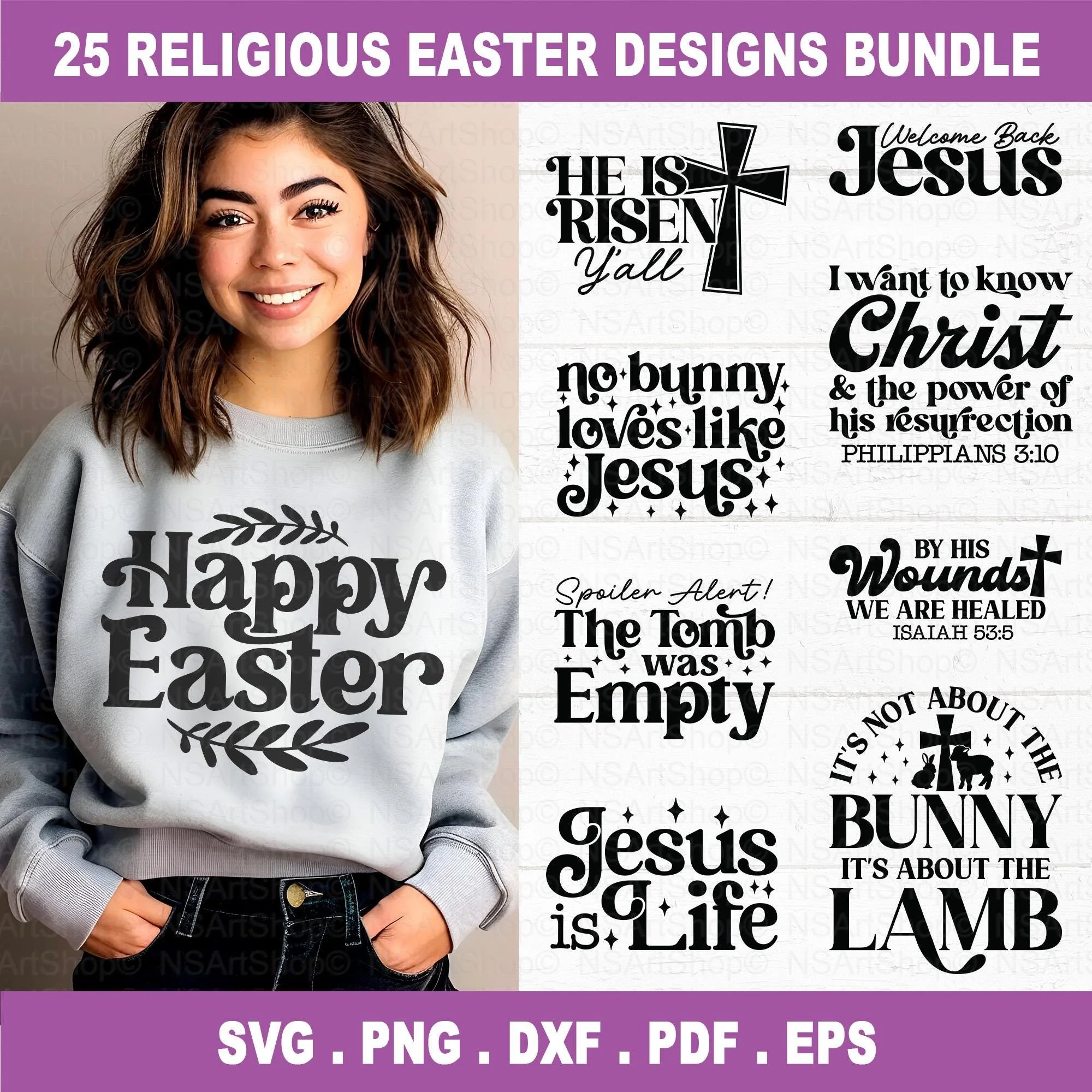 Christian Easter SVG Bundle