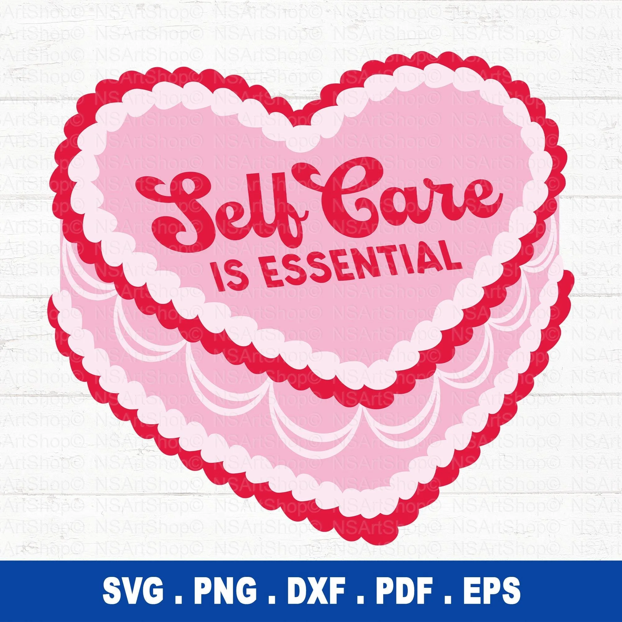 Self Care is Essential  SVG