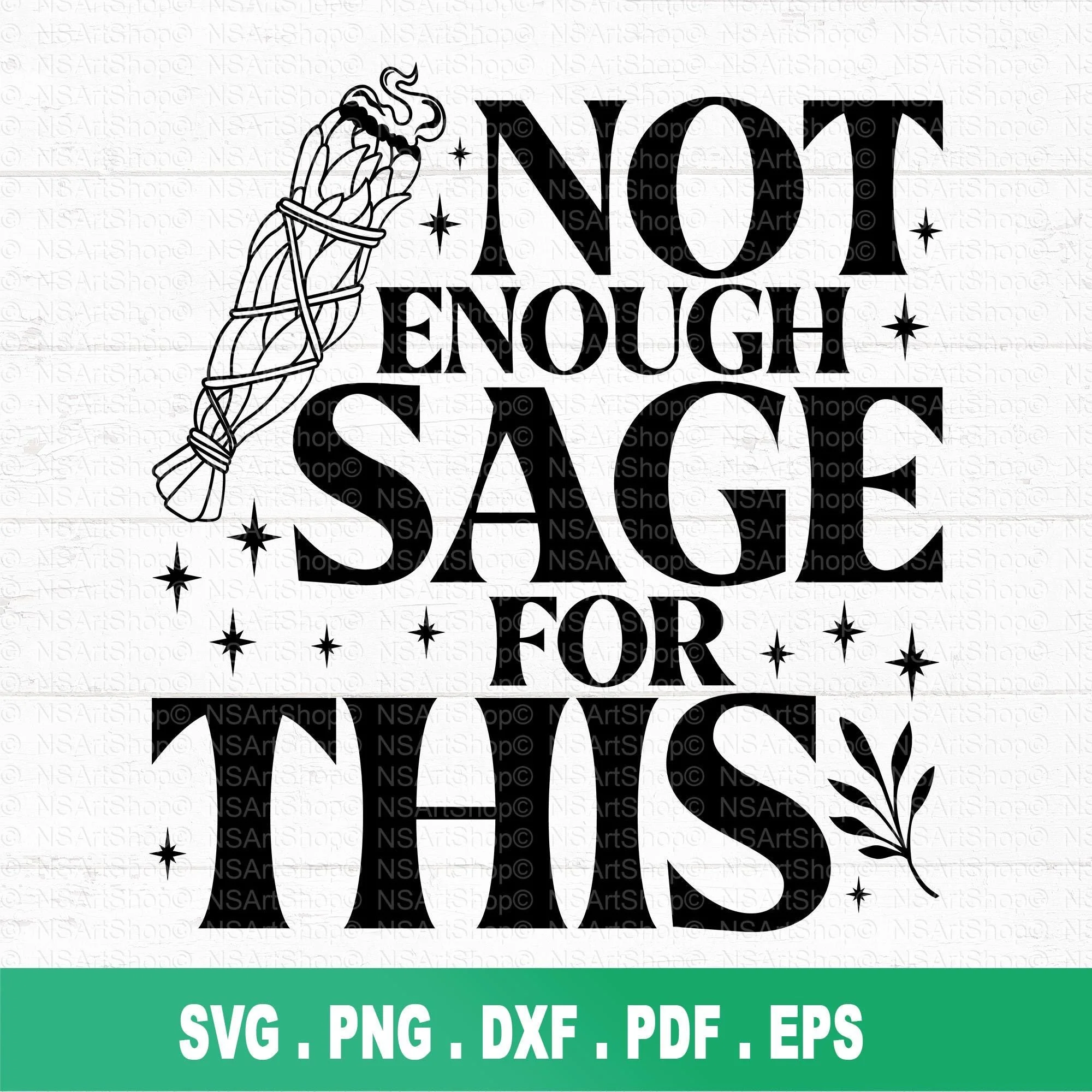 Not Enough Sage For This SVG