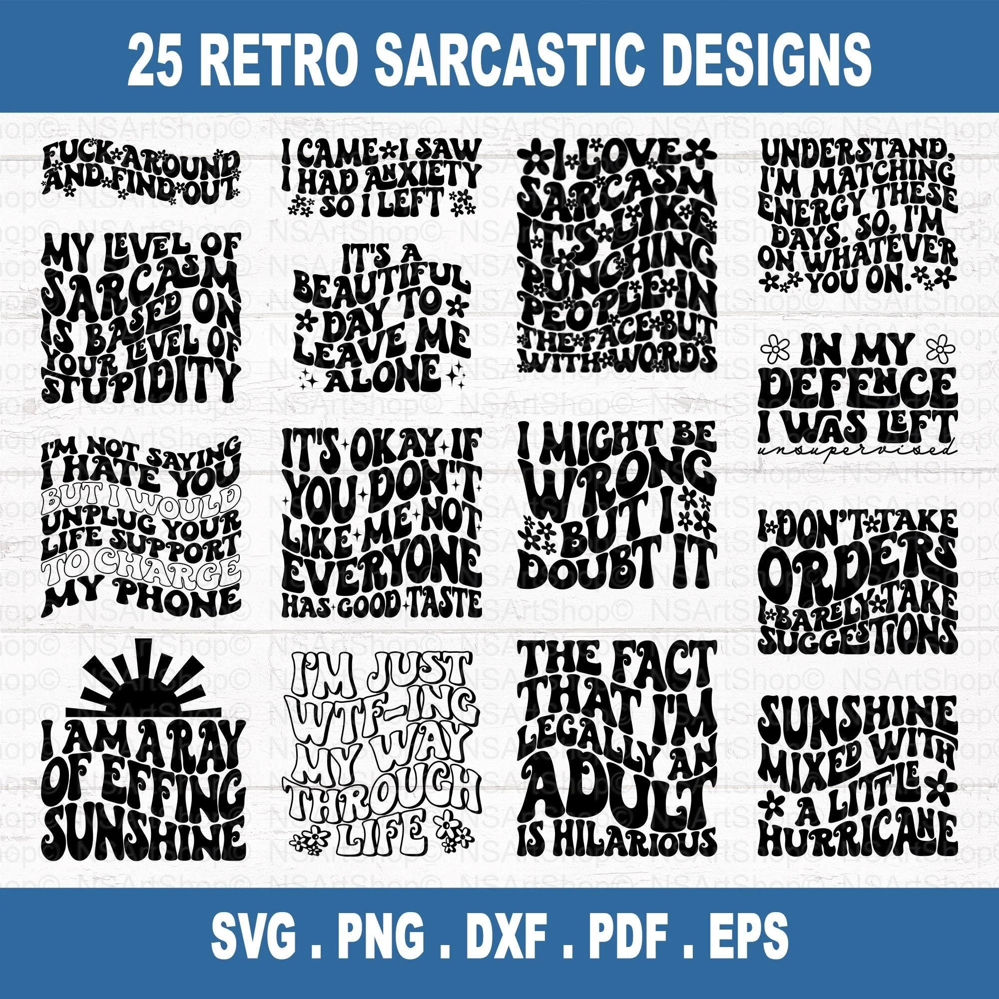 Sarcastic SVG Bundle