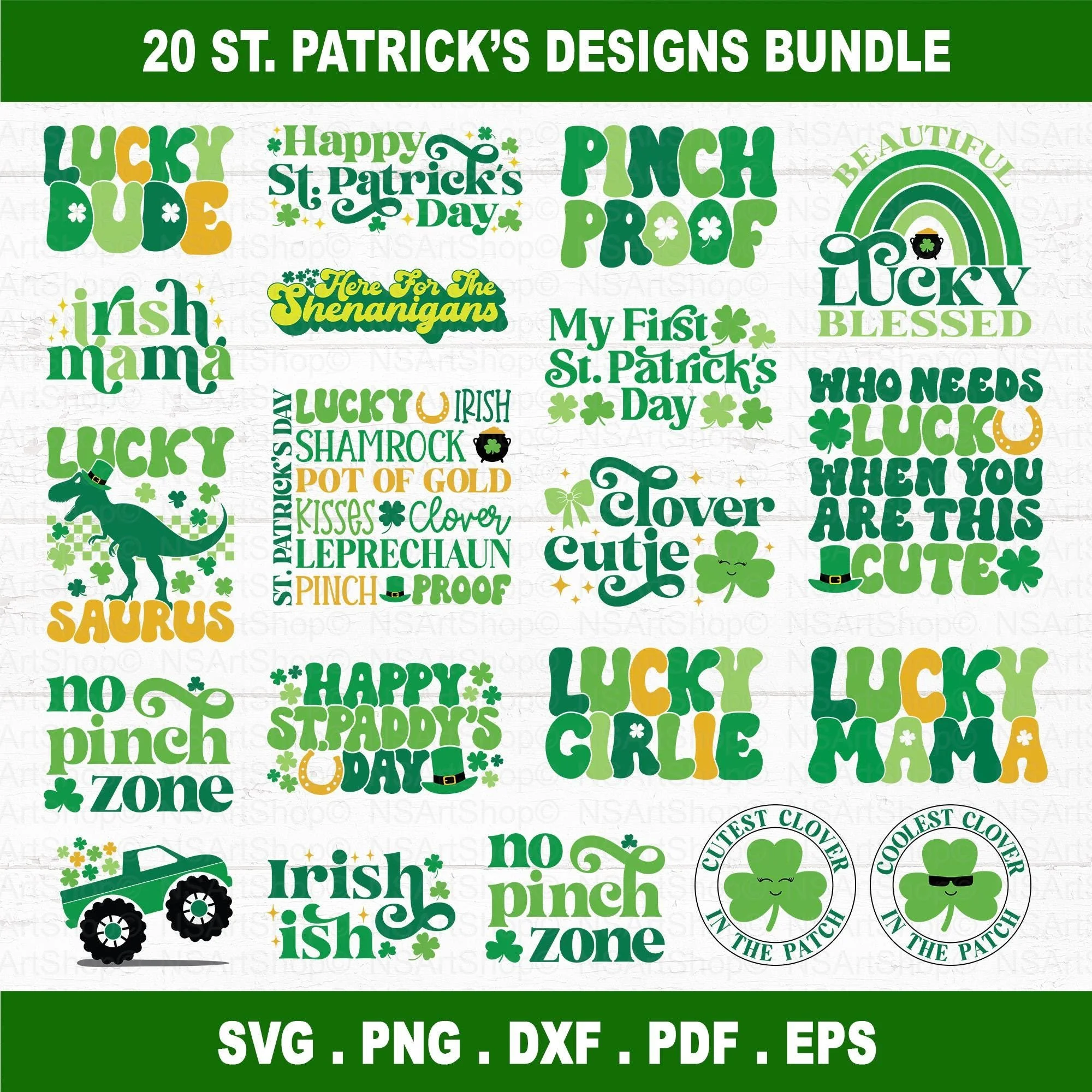 St Patrick's Day SVG Bundle