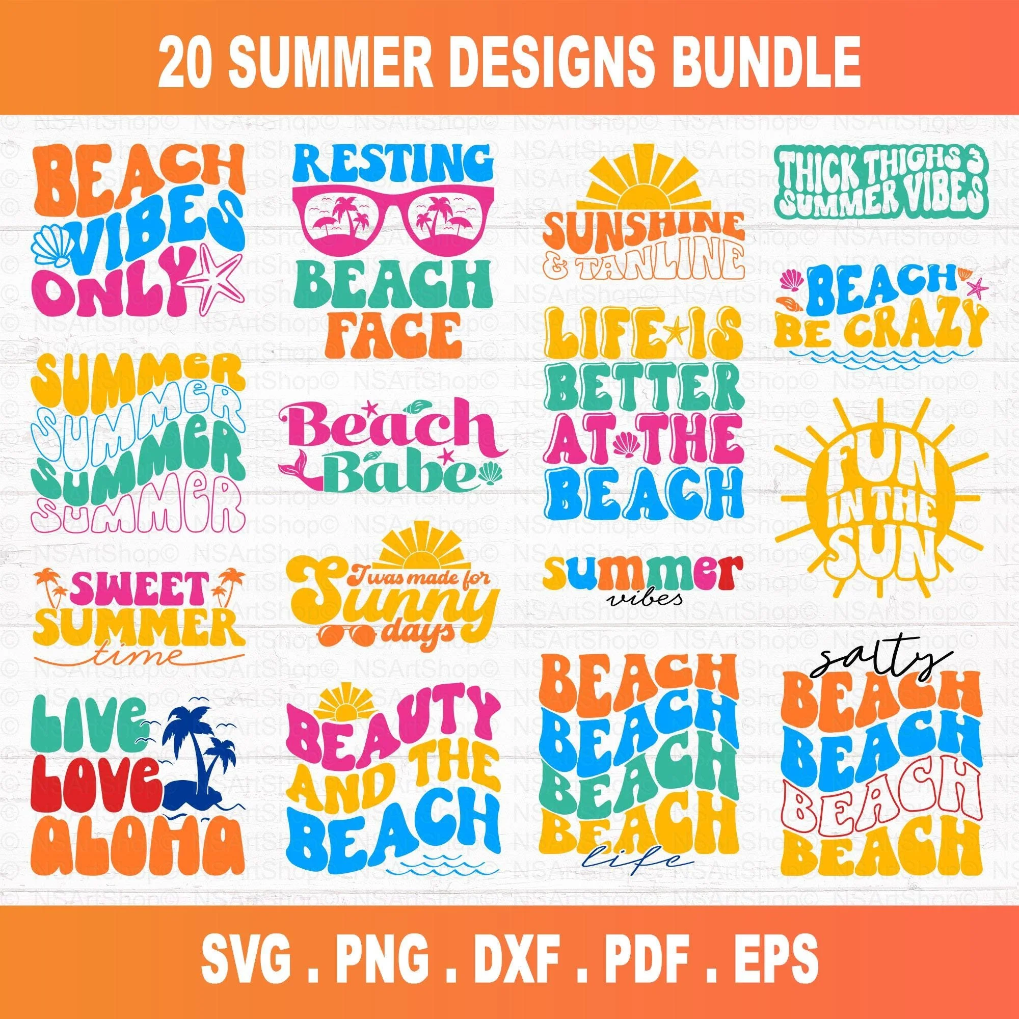 Summer SVG Bundle