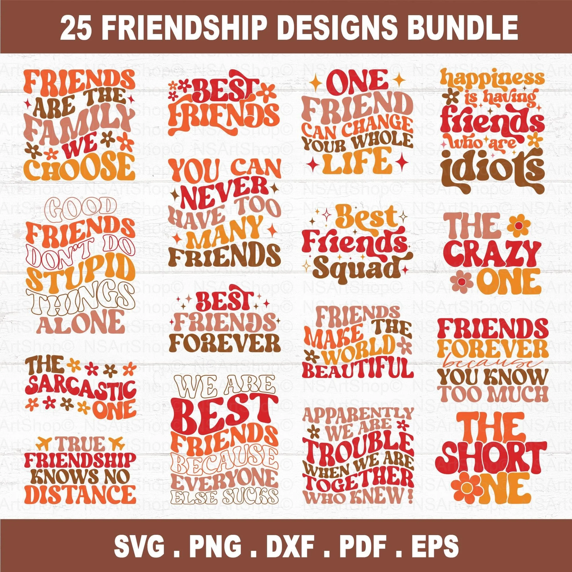 Friendship SVG Bundle