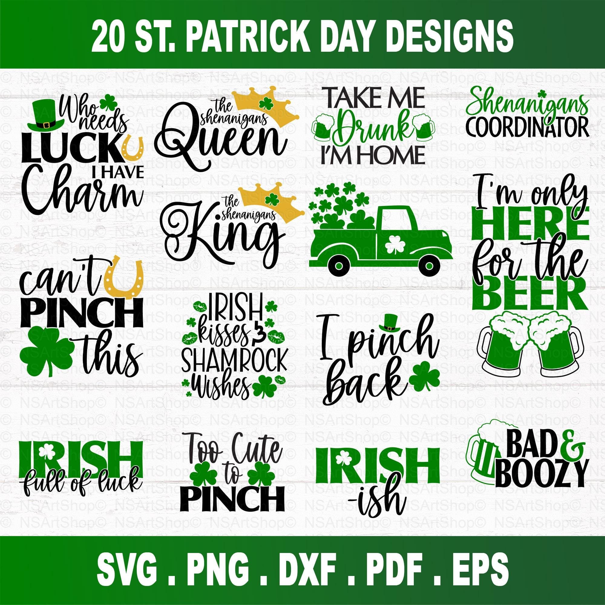 St Patrick's day SVG Bundle