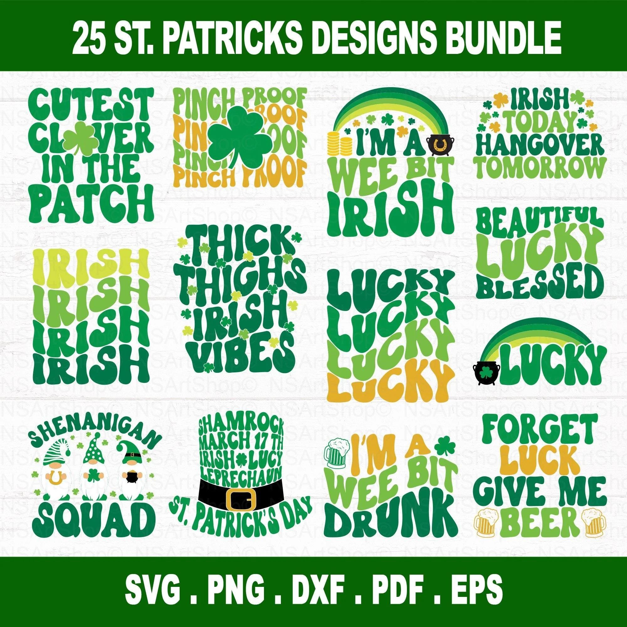 St Patricks Day SVG Bundle