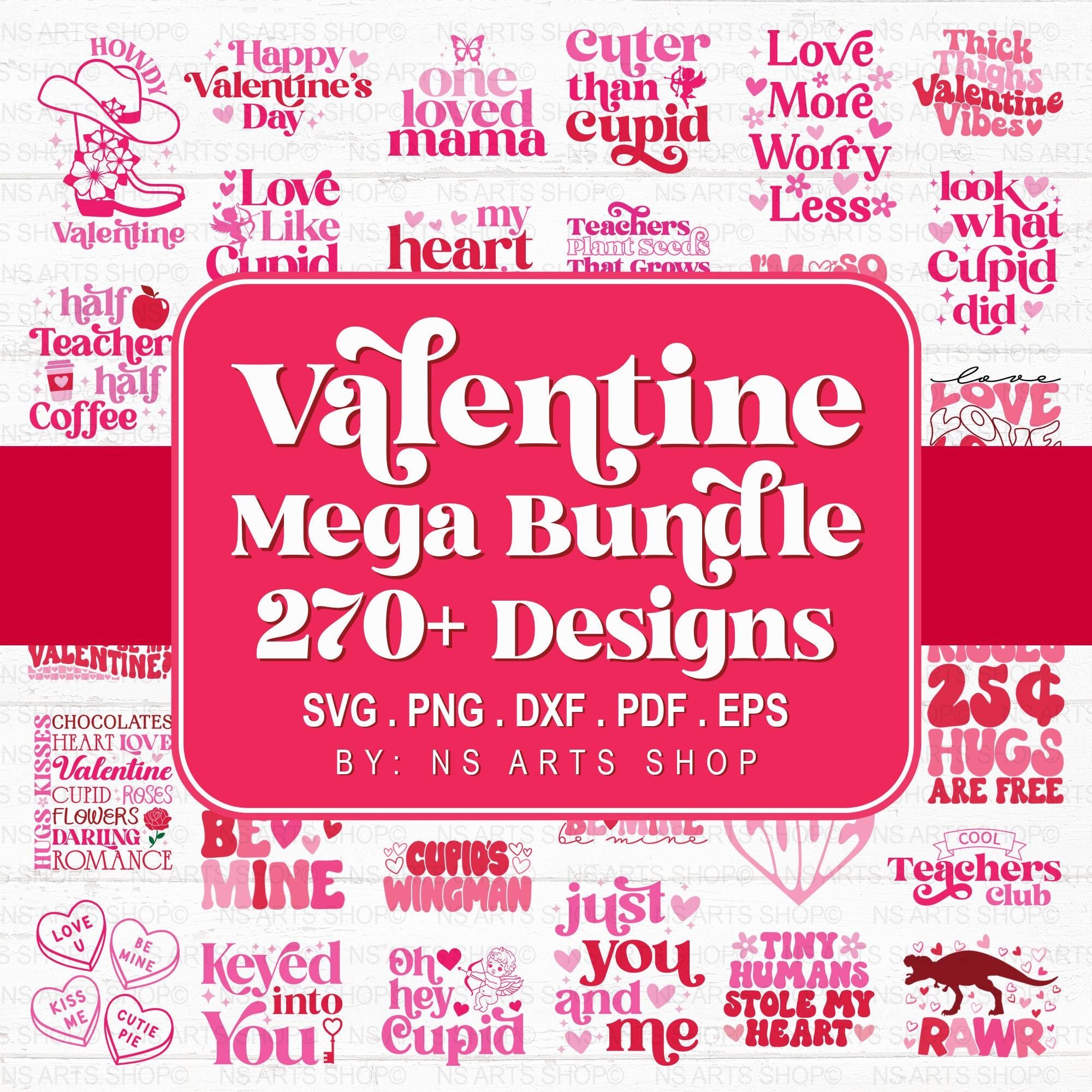 Mega Valentine SVG Bundle