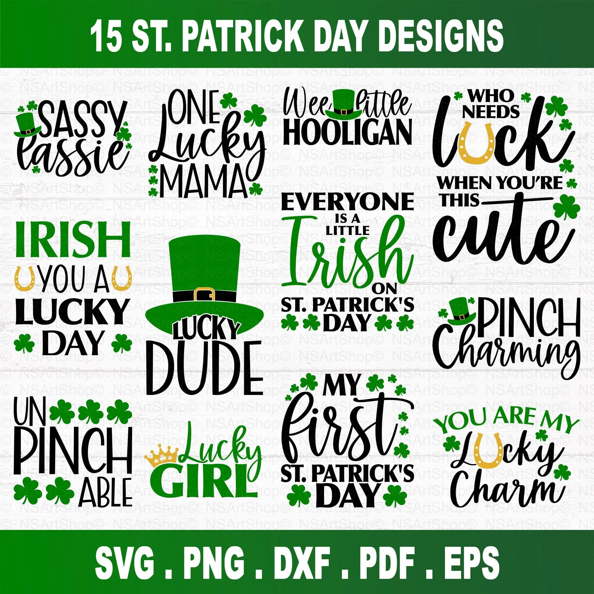 St. Patrick's Day SVG Bundle