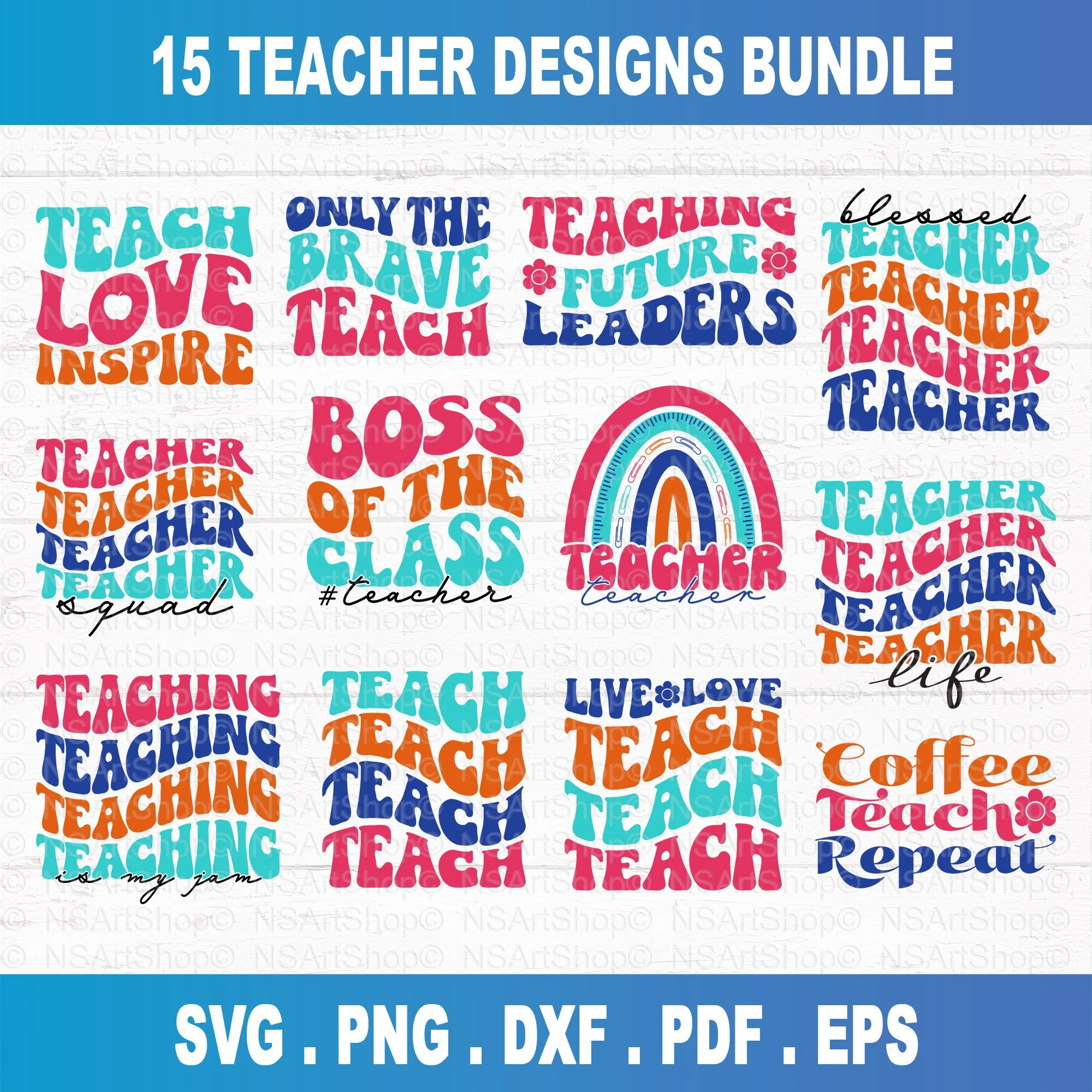 Teacher SVG Bundle