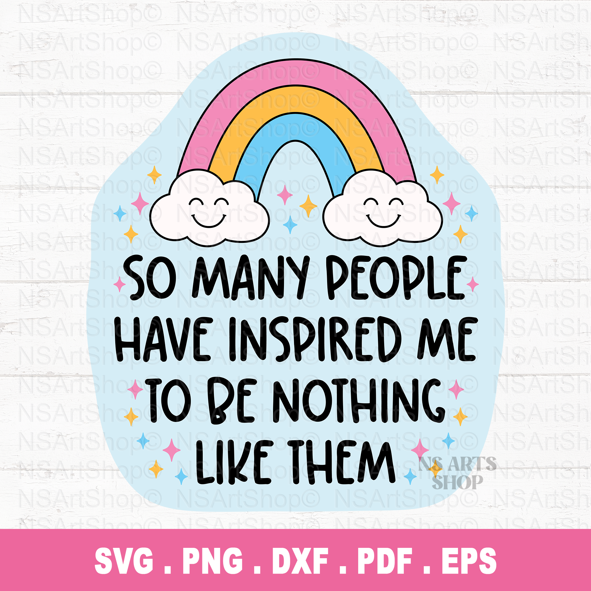 People Inspired Not Be Like Them SVG / PNG
