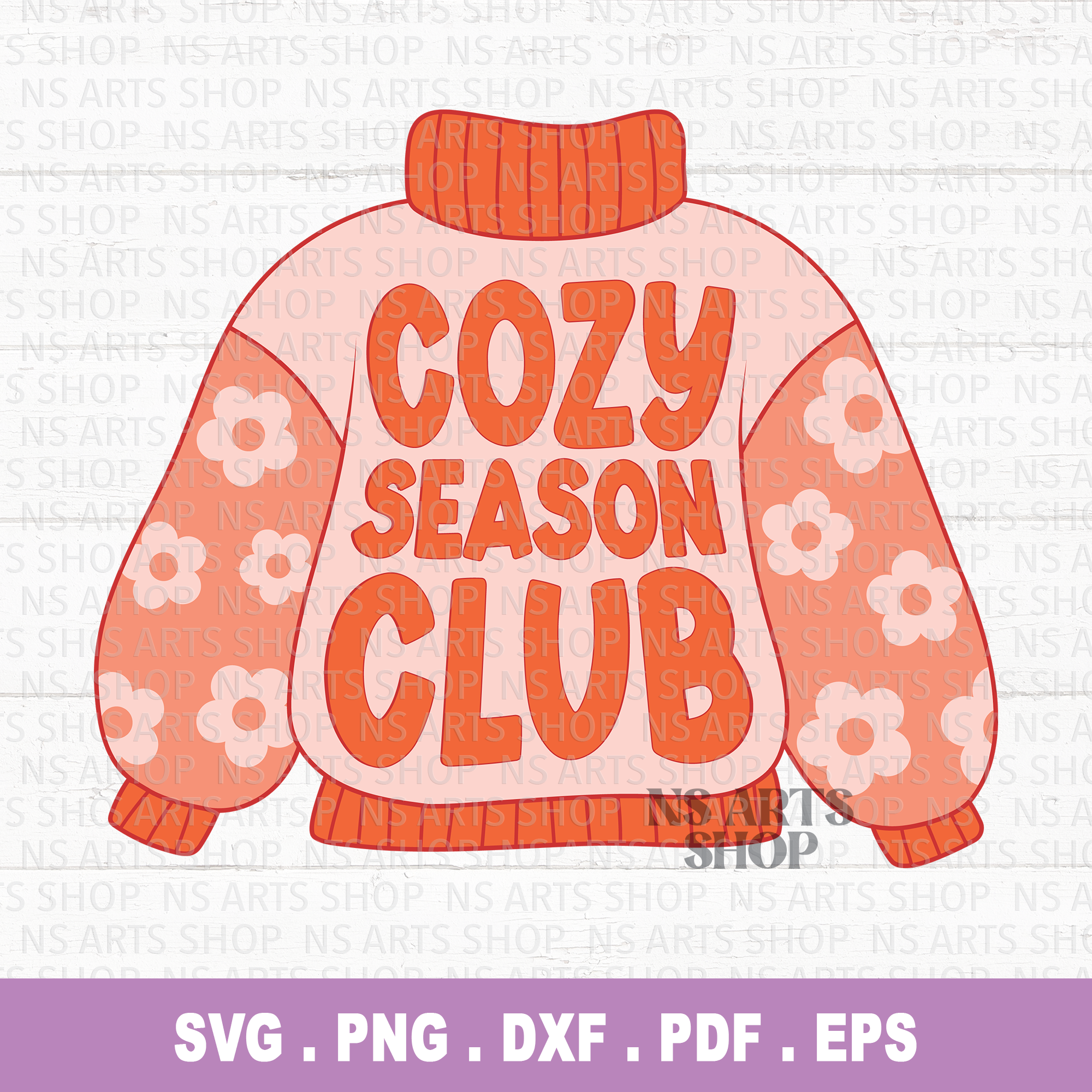 Cozy Season Sweater SVG / PNG