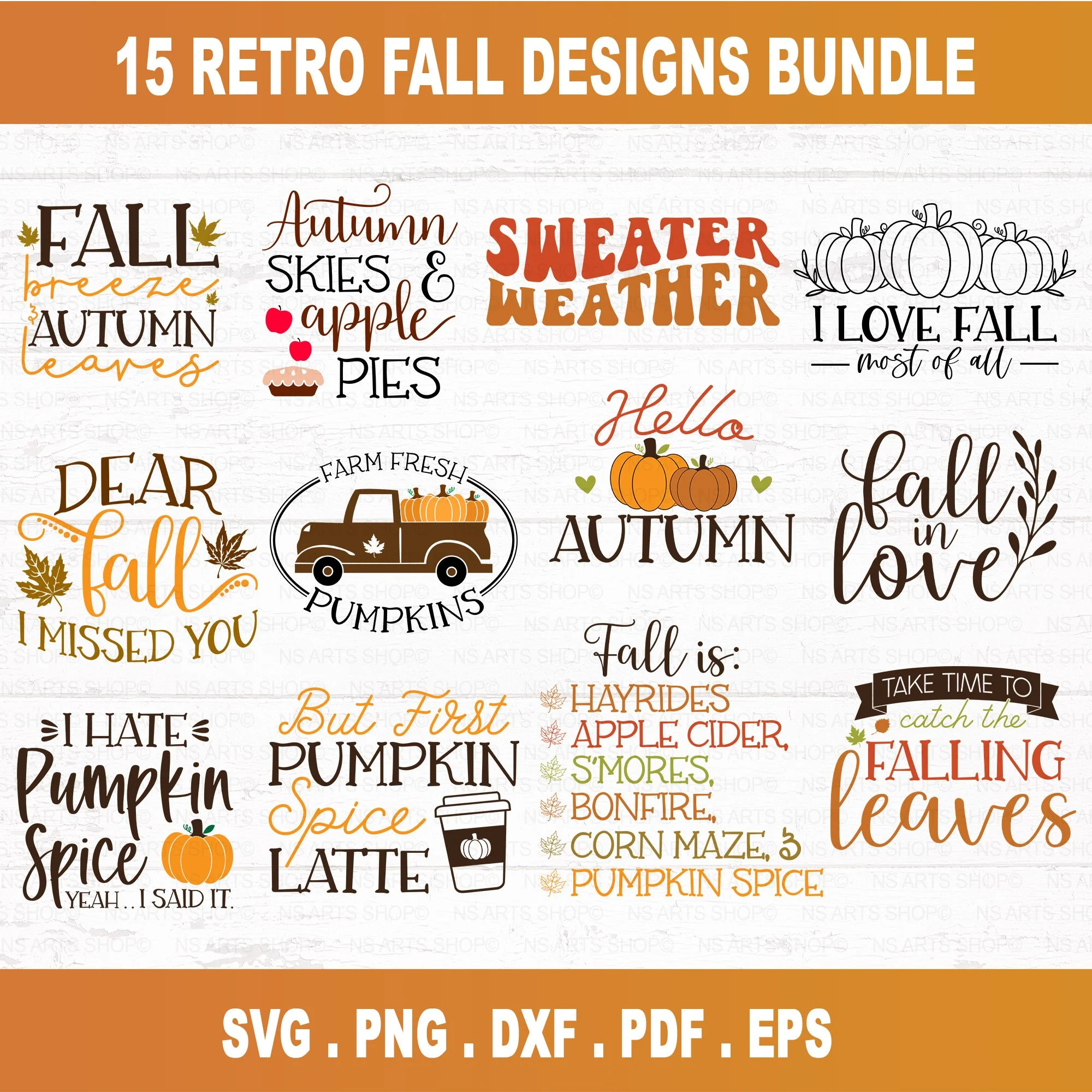 Fall SVG Bundle