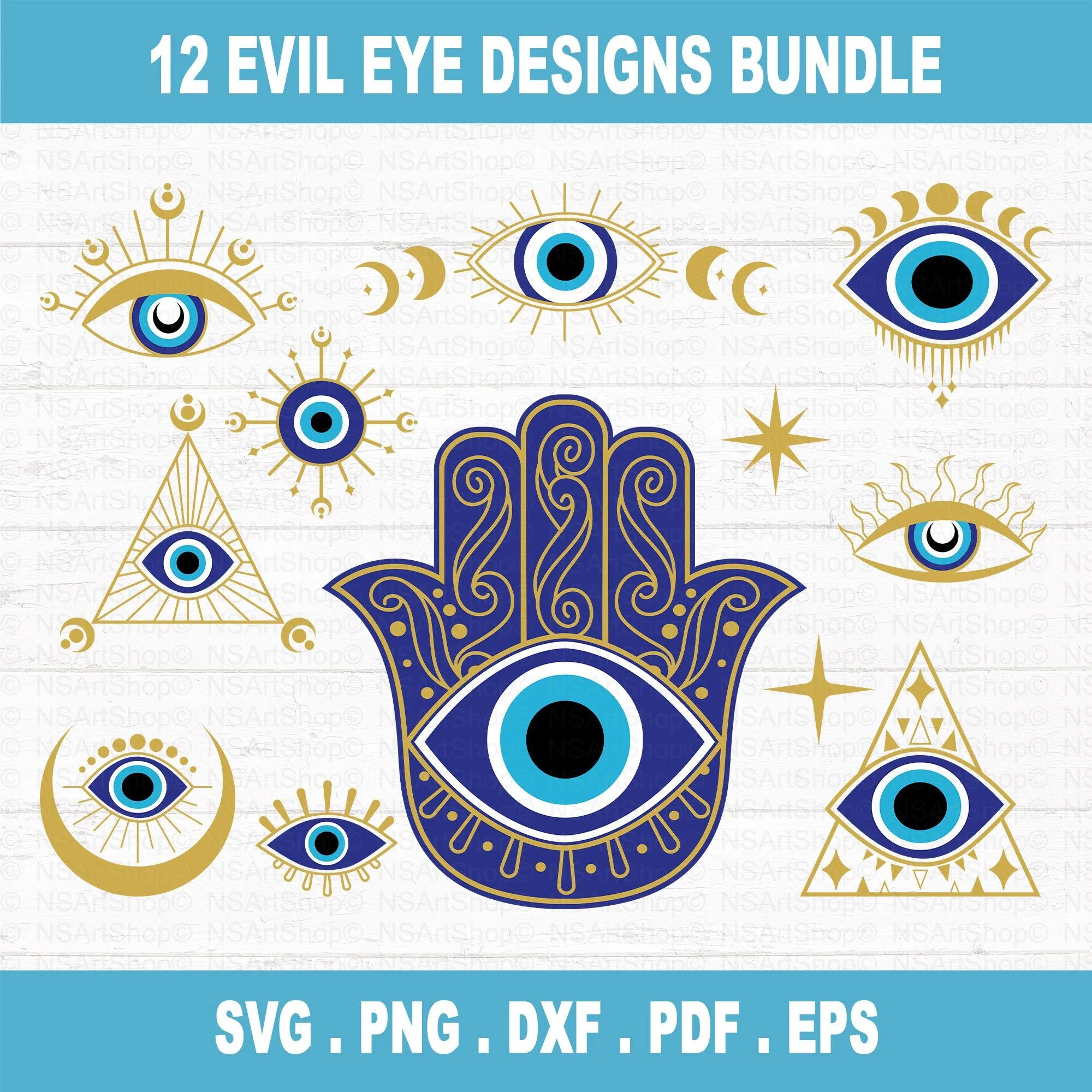 Evil Eye SVG Bundle