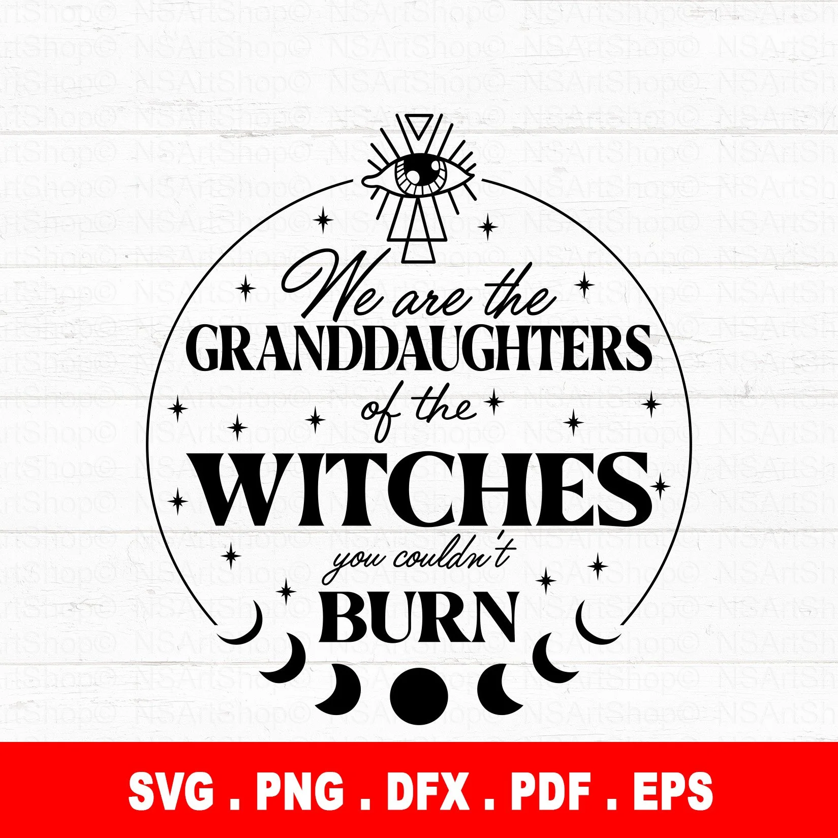 We Are The Granddaughters Of Witches SVG