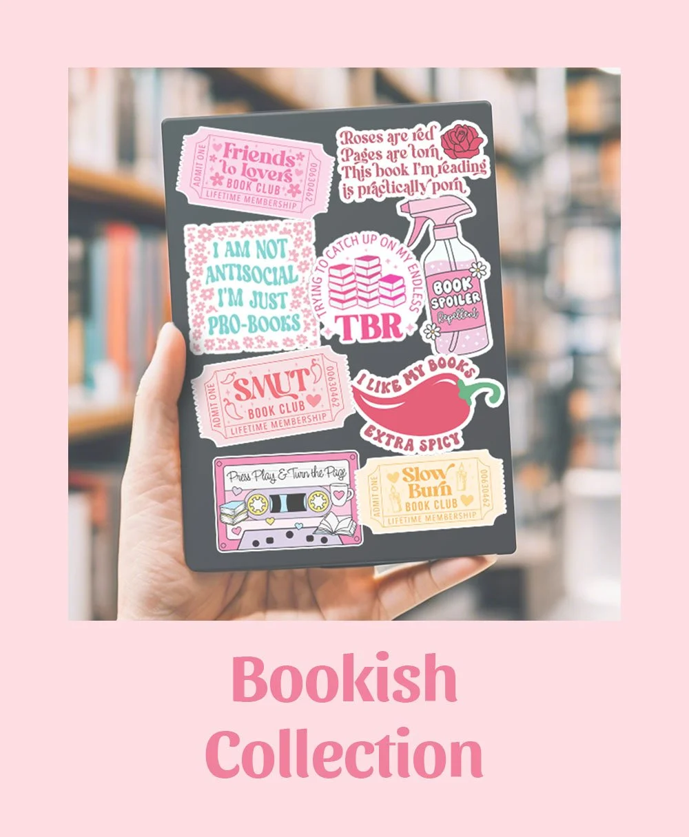 Bookmark and book stickers printable png, dxf, svg cut files for Cricut, silhouette cameo, Make the Cut (MTC), Sure Cuts A Lot (SCAL), and Brother Scan and Cut Canvas.