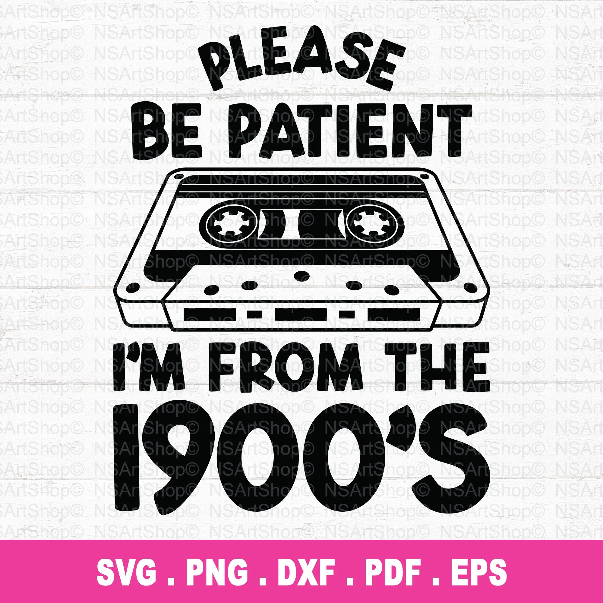 Please Be Patient with Me SVG