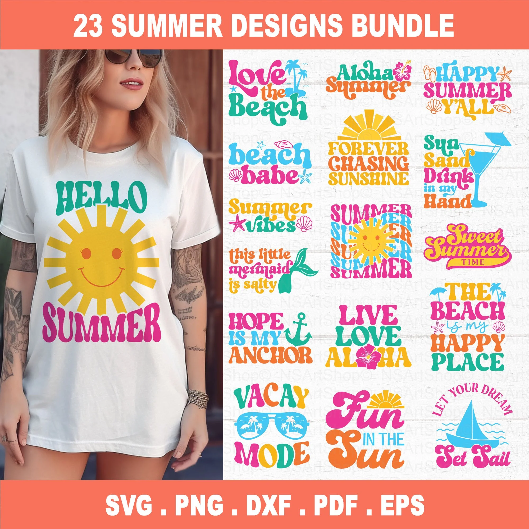 Summer SVG Bundle