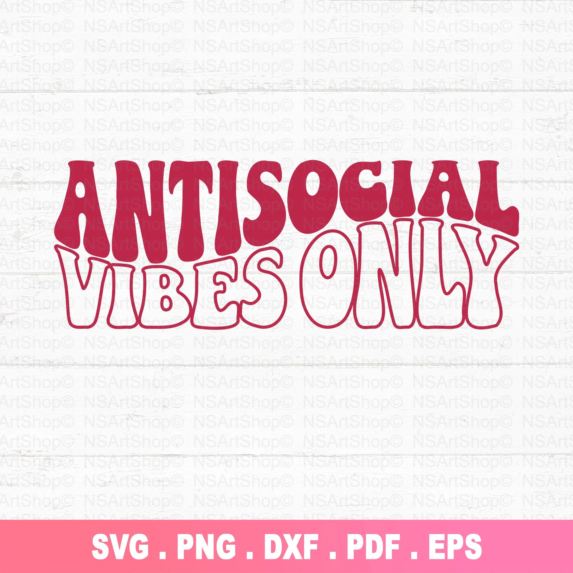 Antisocial SVG