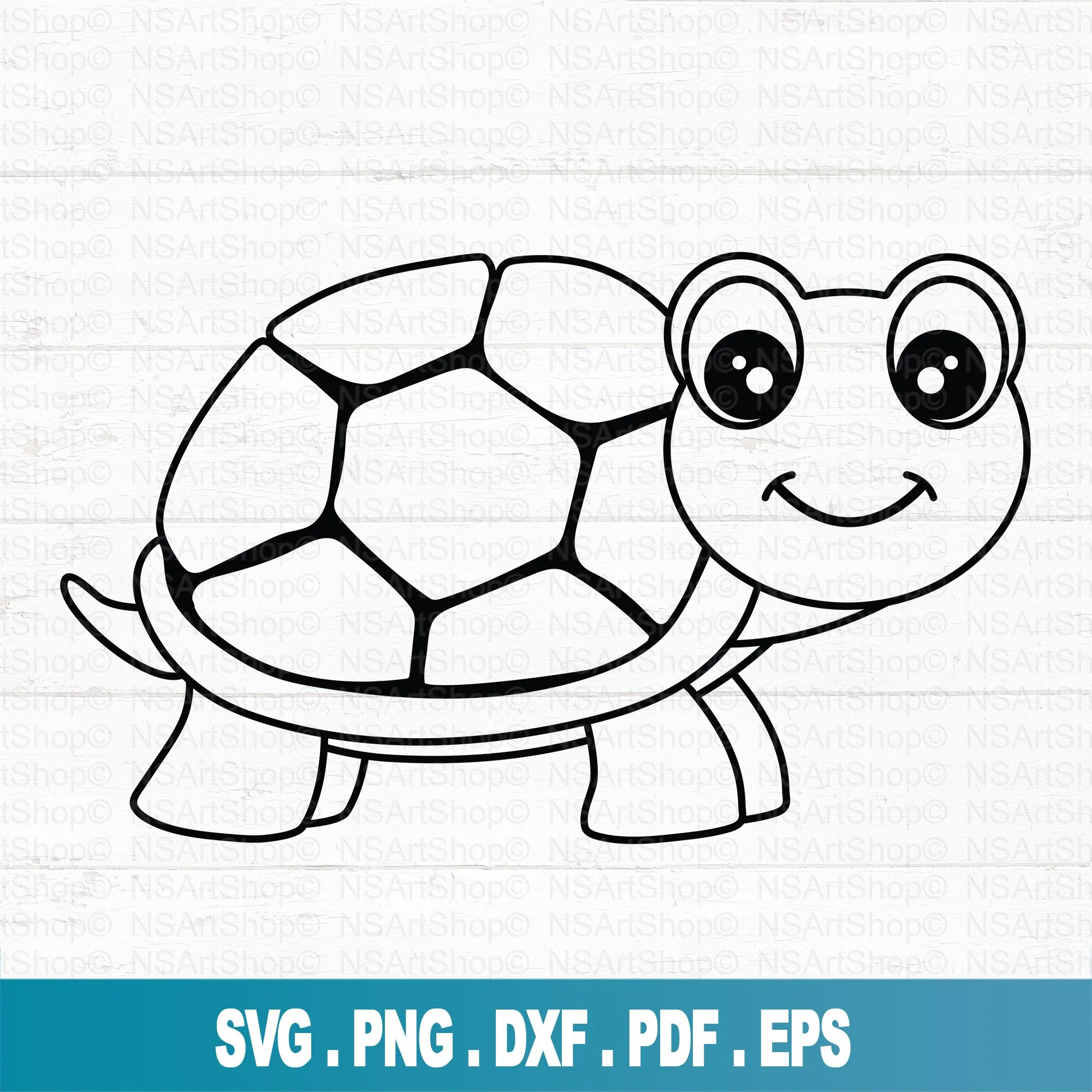 Baby Turtle SVG