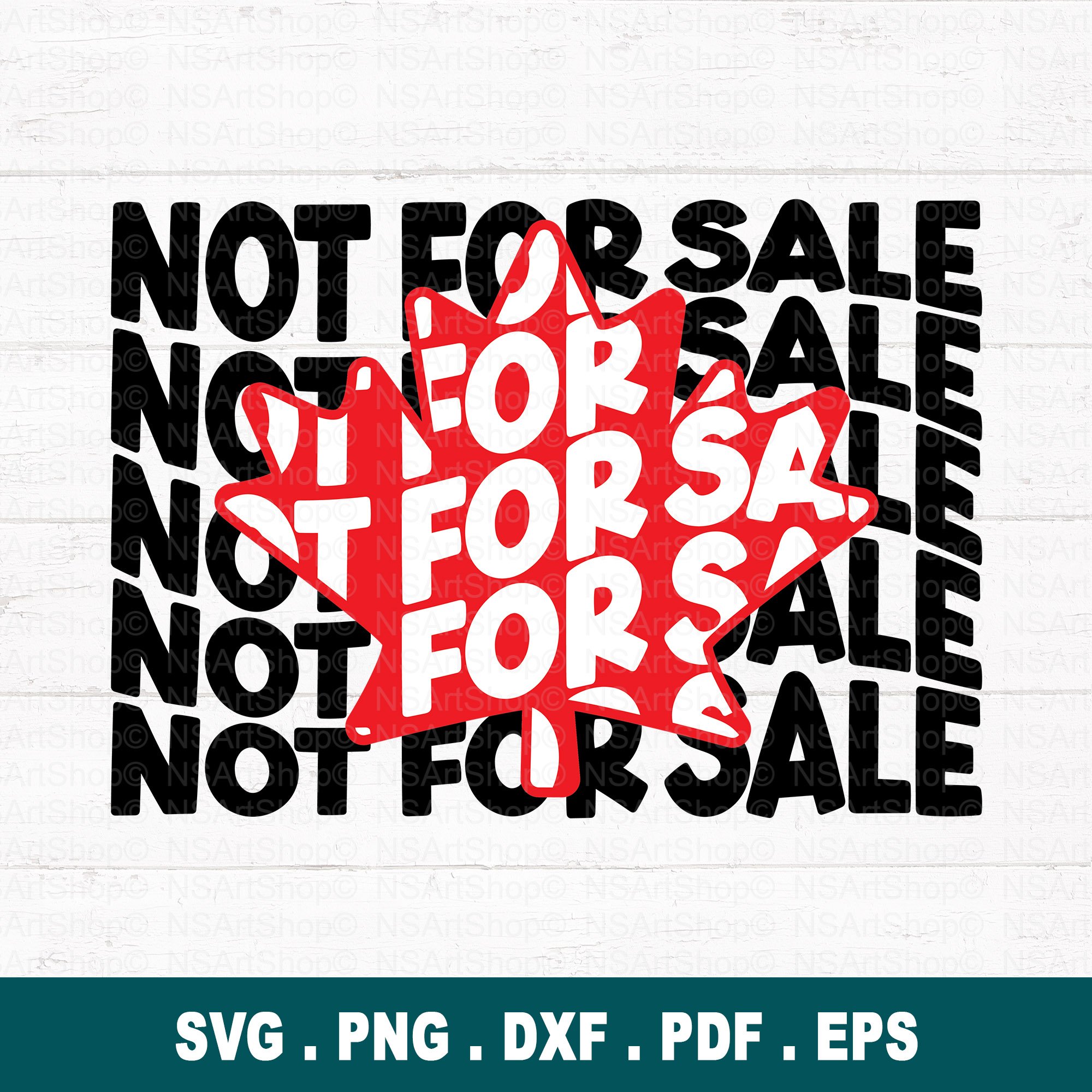 Canada Is Not For Sale SVG