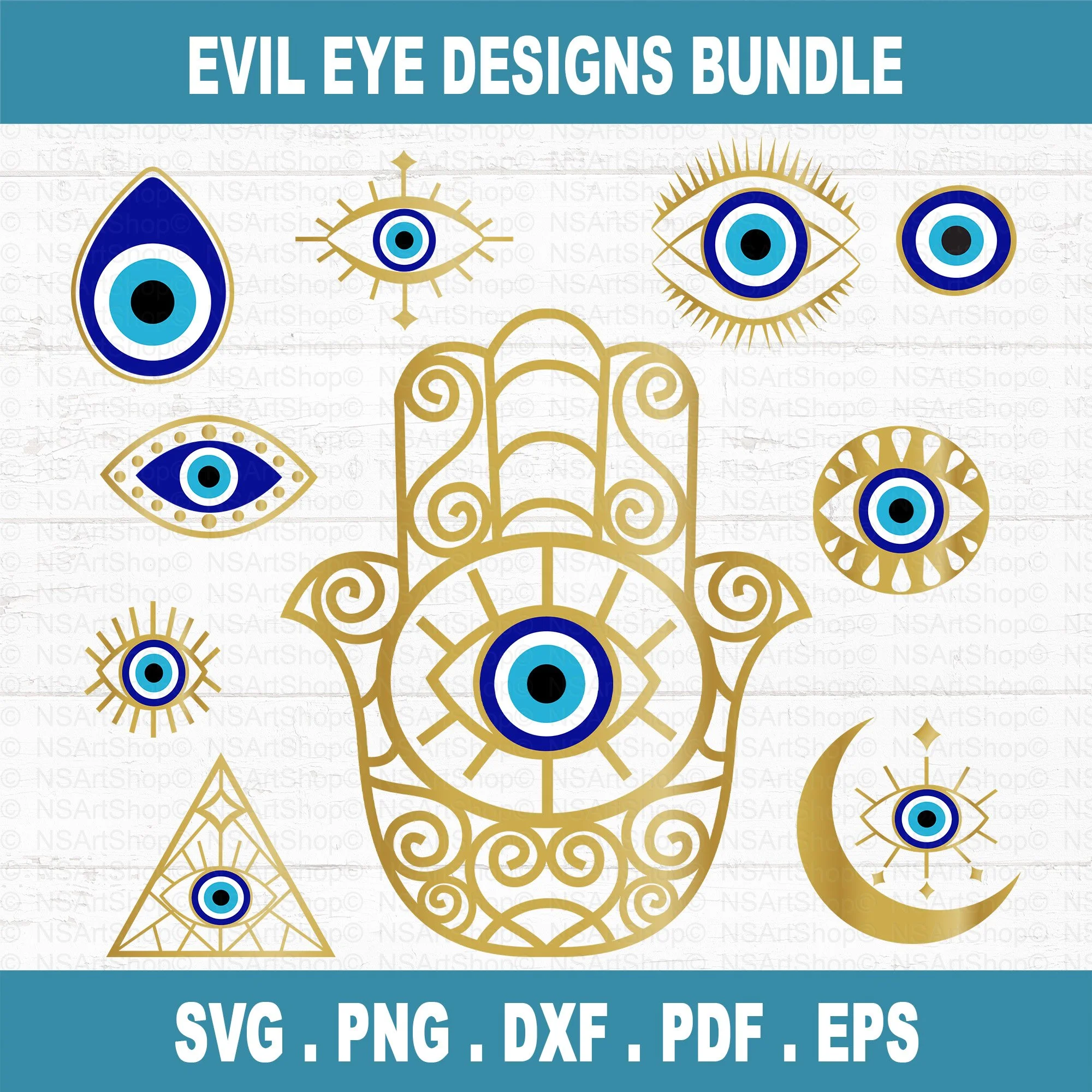 Evil Eye SVG Bundle
