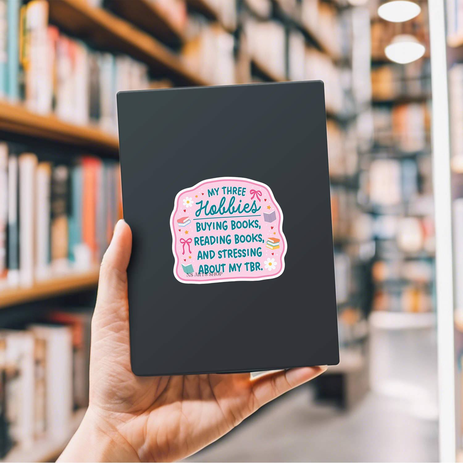 i-have-three-hobbies-buying-books-reading-books-stressing-about-my-tbr-png-sticker-design.png