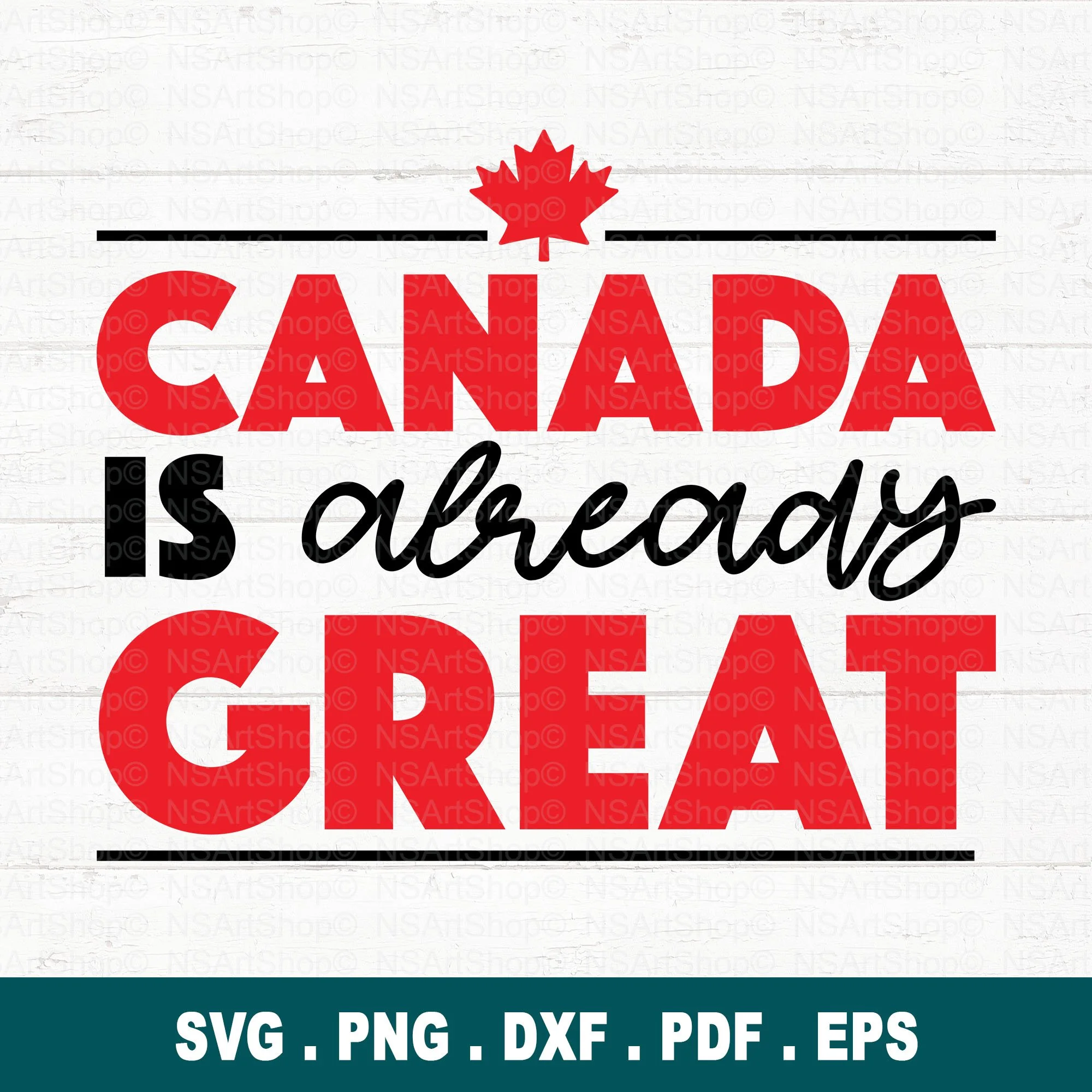 Canada Is Already Great SVG
