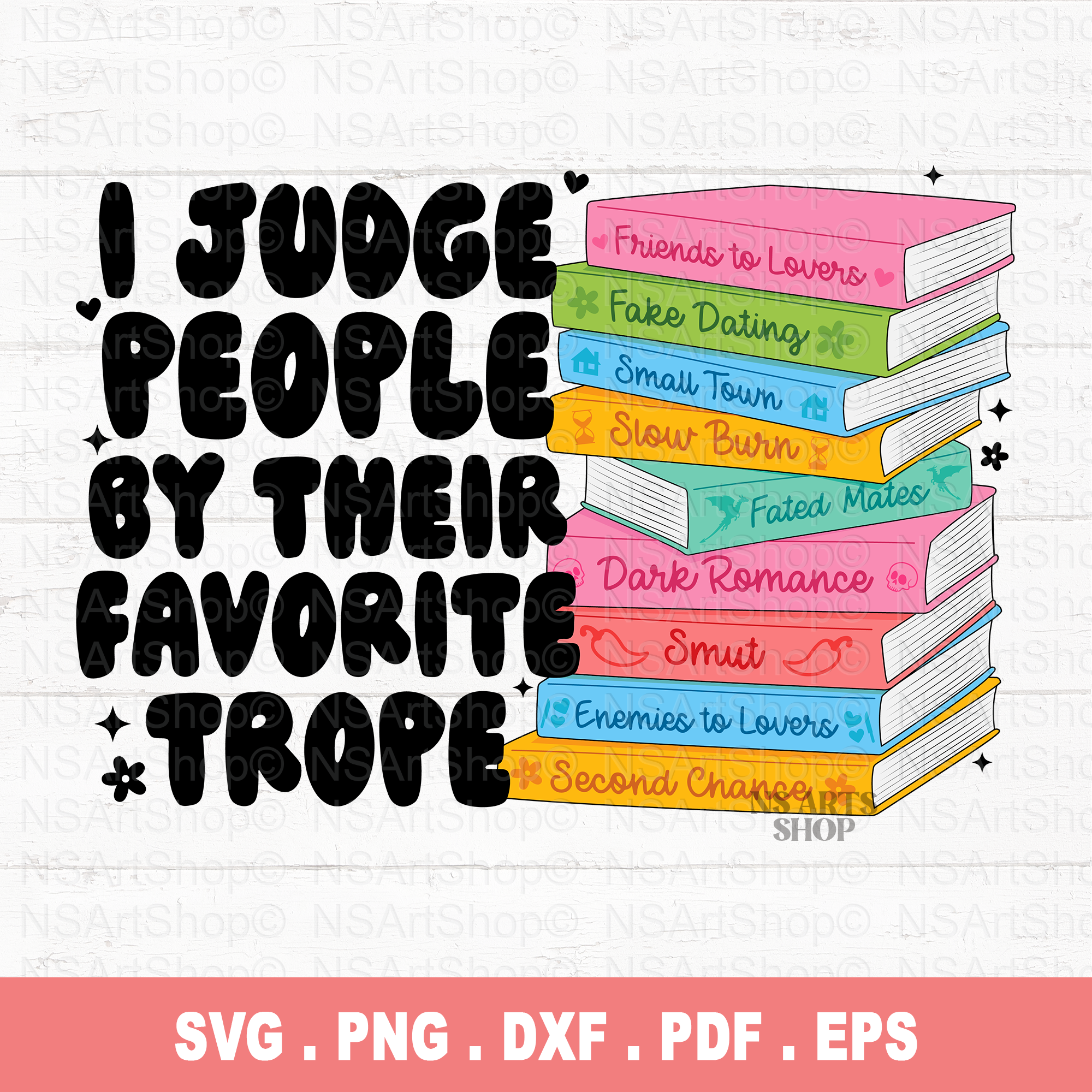 I Judge People By Their Favorite Trope SVG / PNG