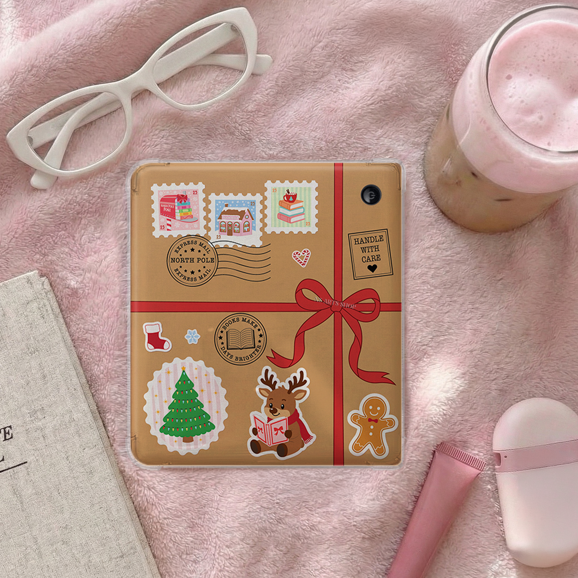Christmas Kobo Libra Case Insert.png