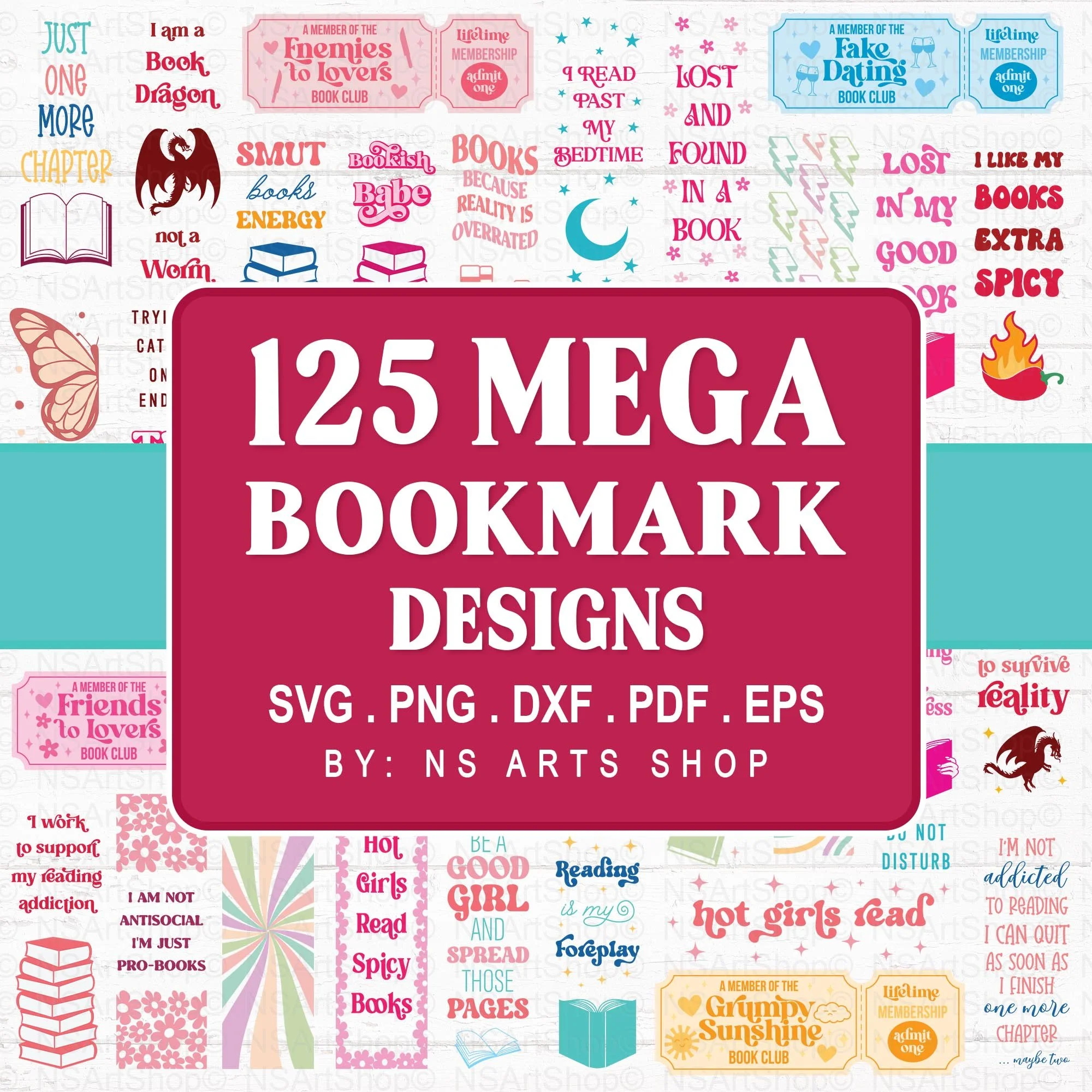 Bookmark SVG Mega Bundle