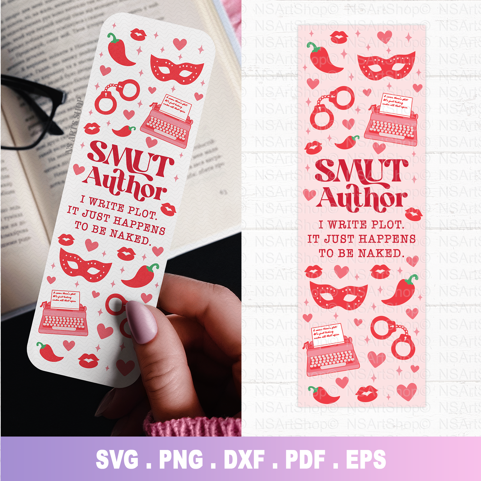 smut-author-bookmark-svg-design.png