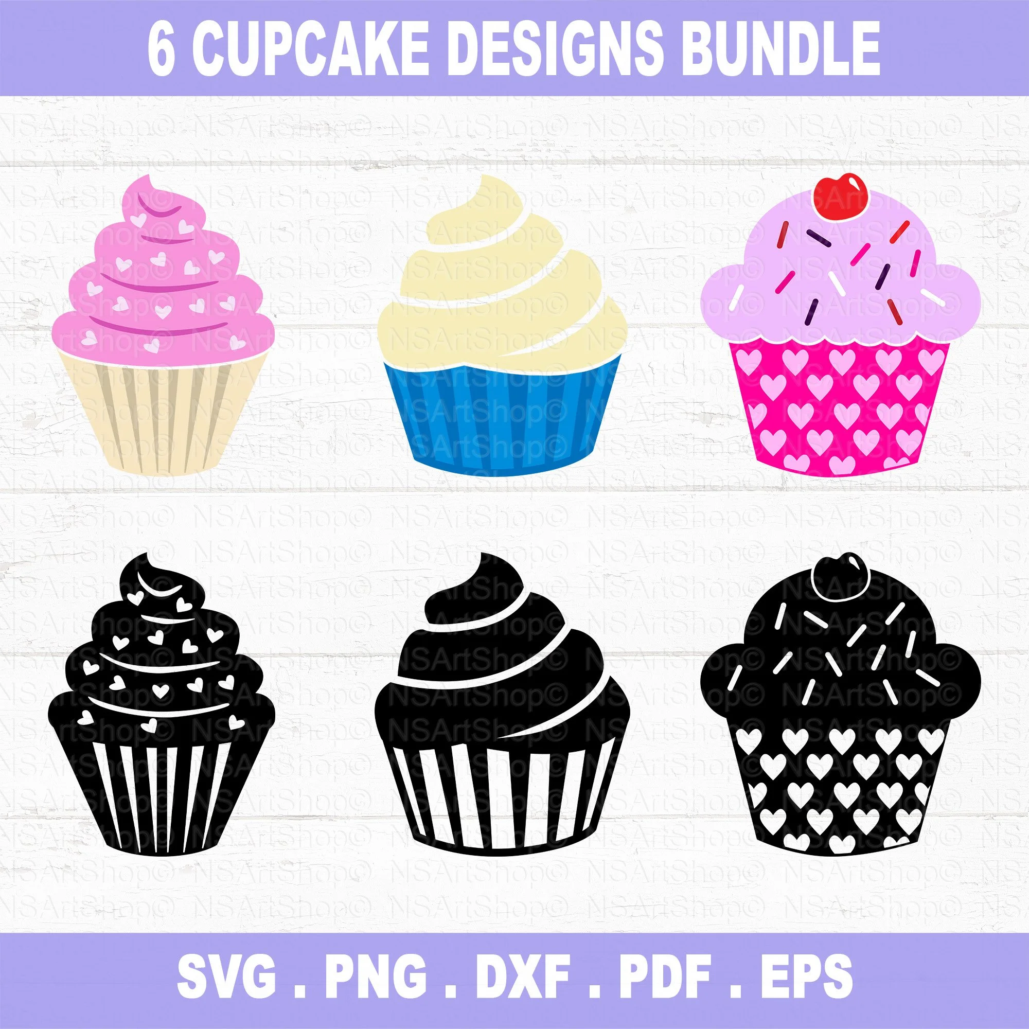 Cupcake SVG Files