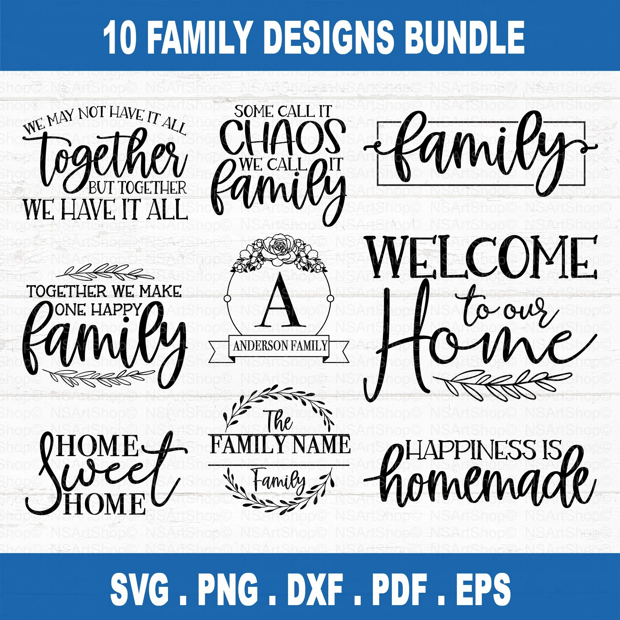Family SVG Bundle