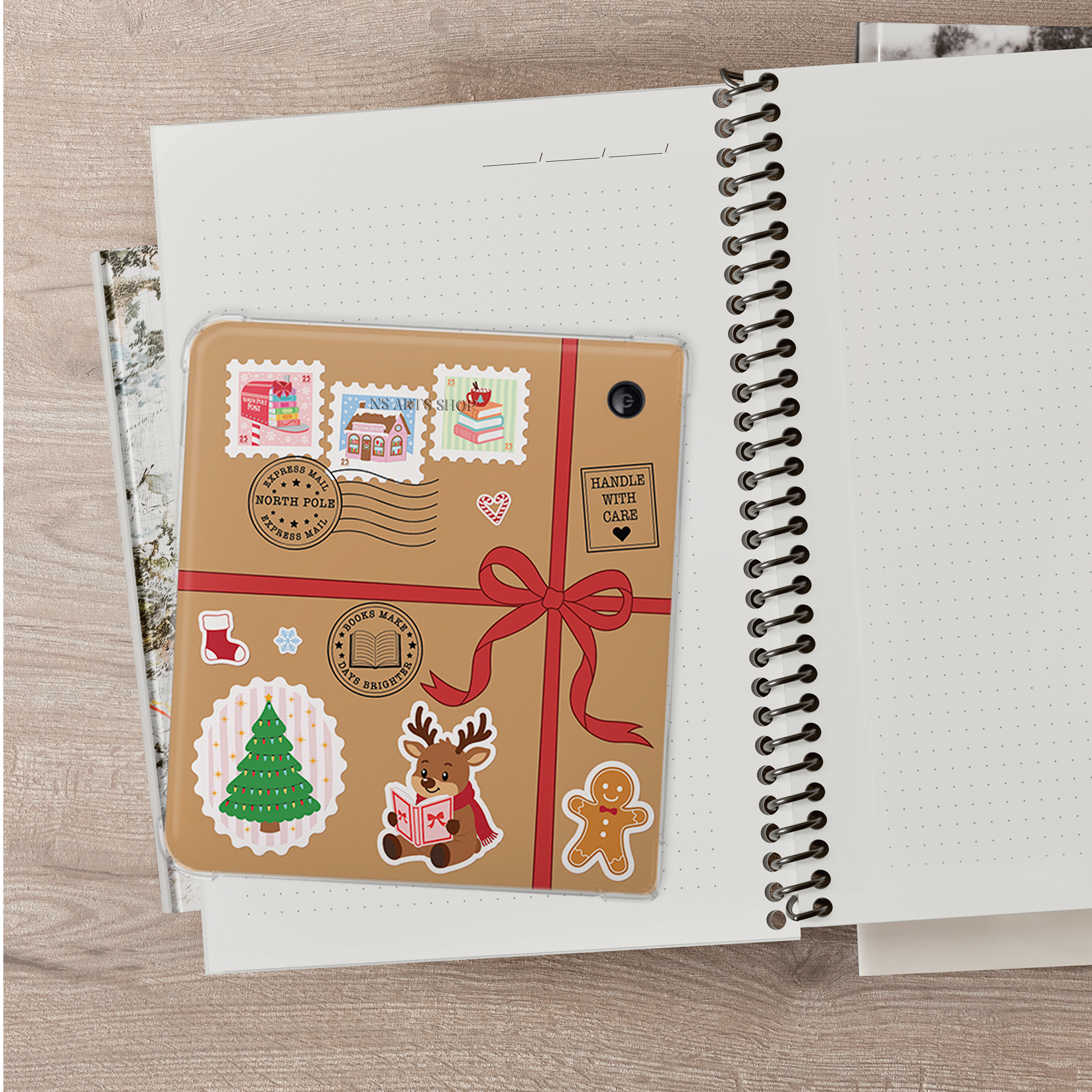 Christmas Kobo Libra Insert svg png.png