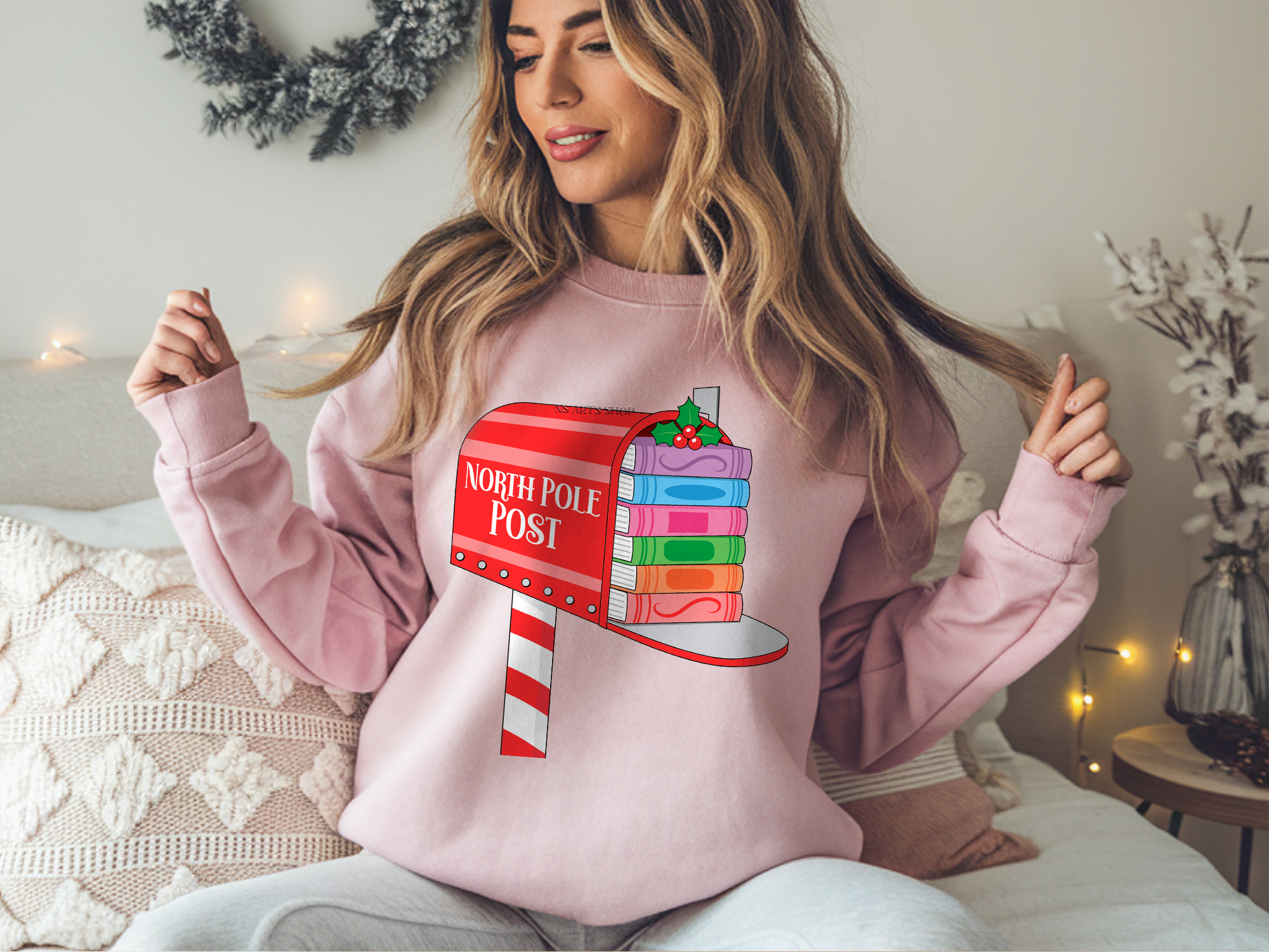 christmas-book-mailbox-sticker-design.png