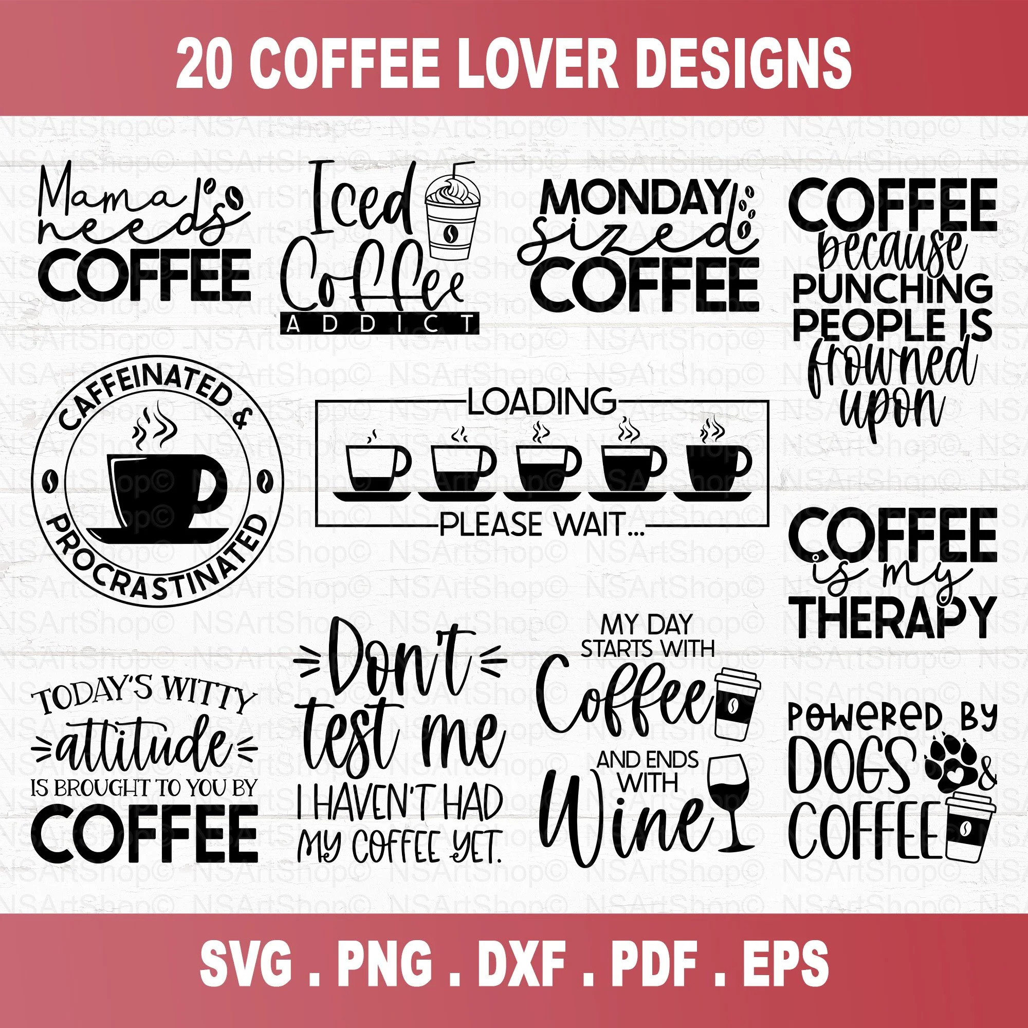 Coffee SVG Bundle