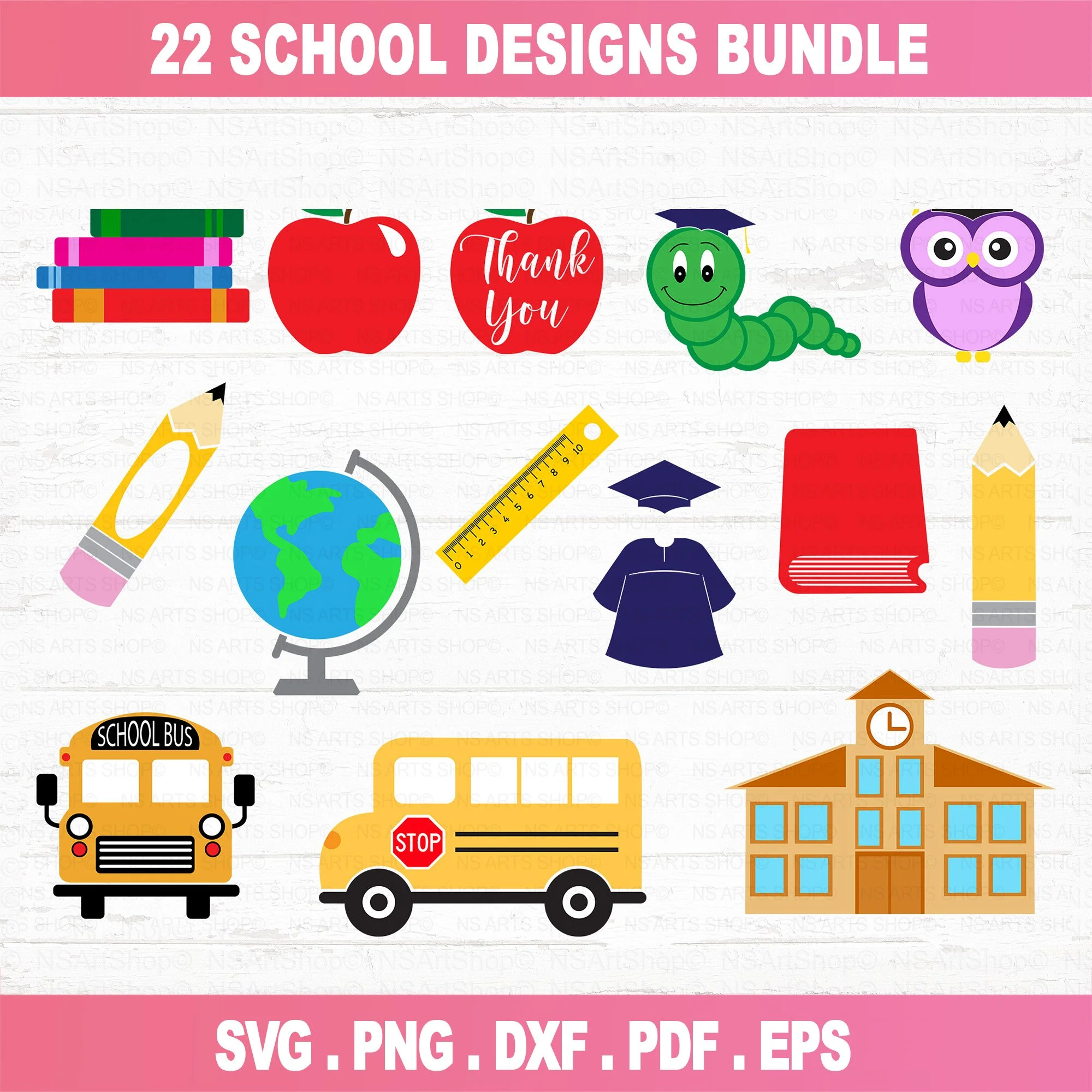 School SVG Bundle