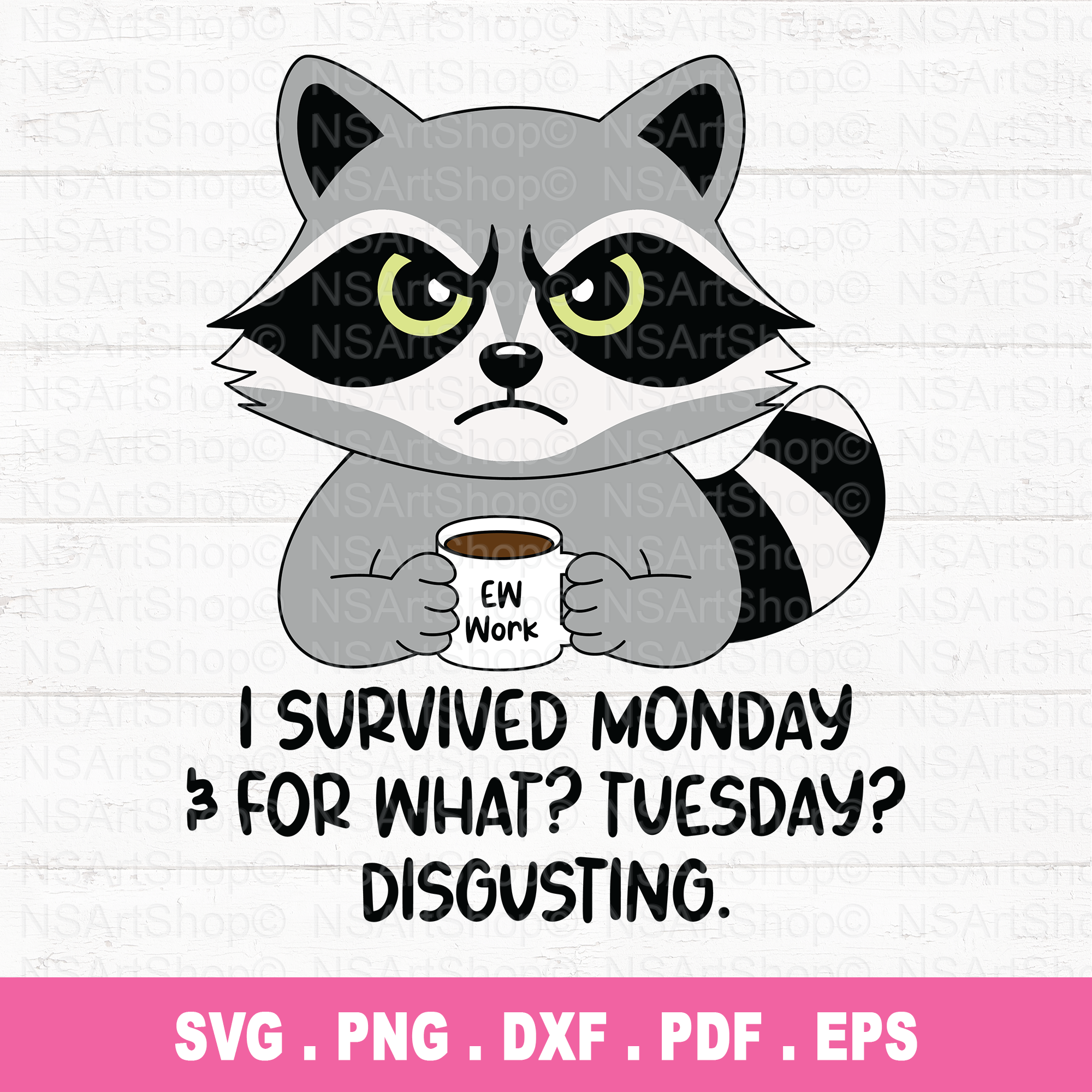 I Survived Monday SVG / PNG