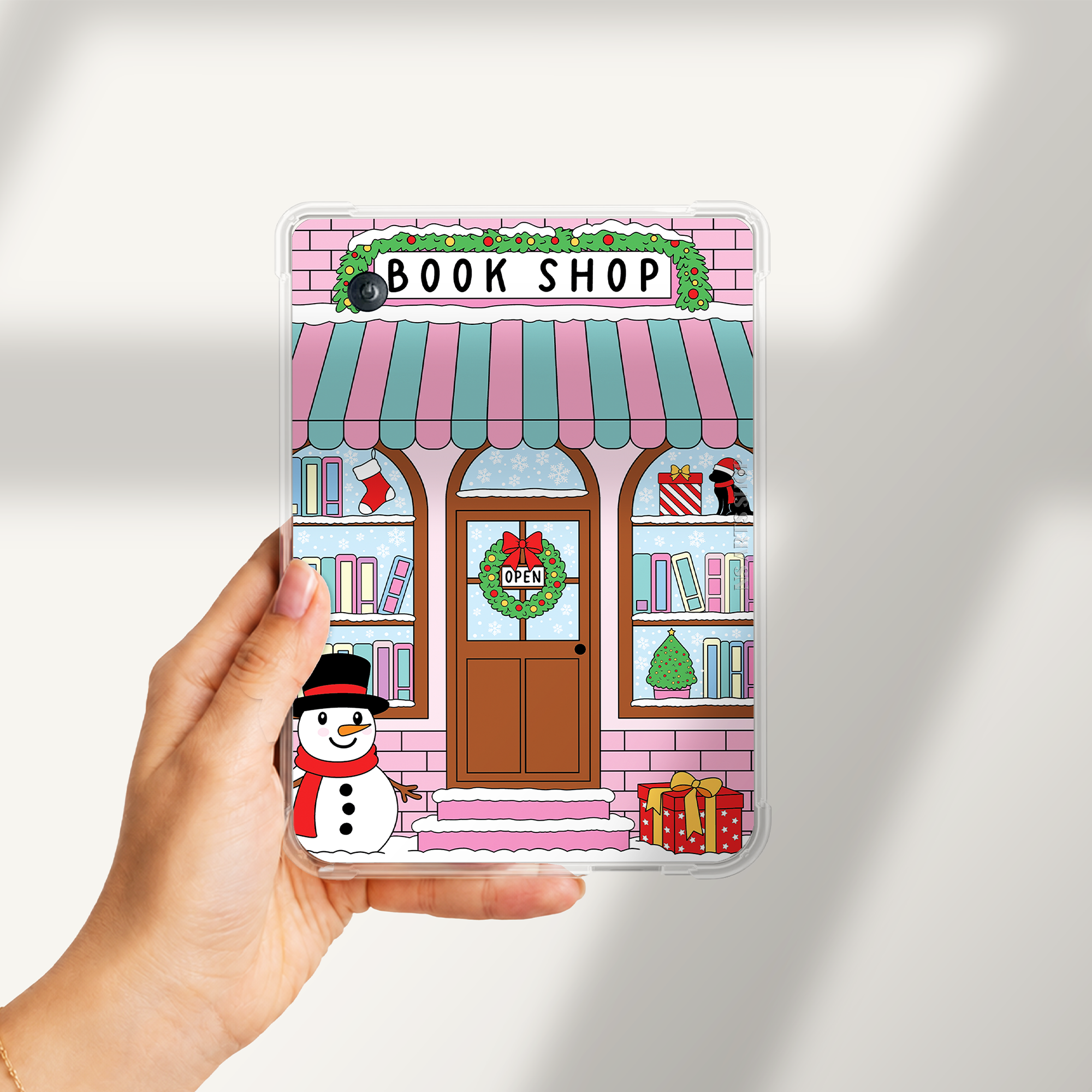 Christmas Bookshop Kobo Case Insert design.PNG