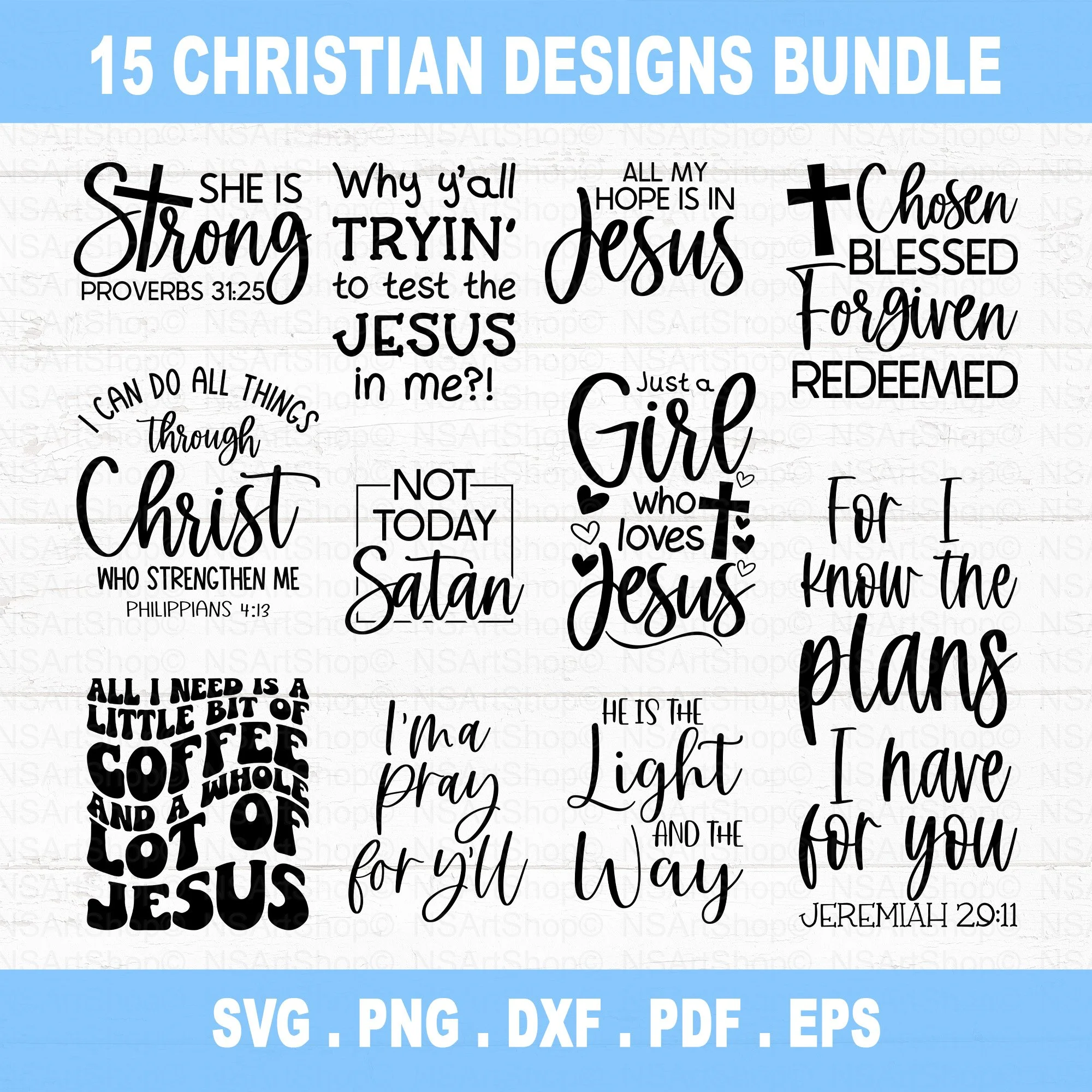 Christian SVG Bundle